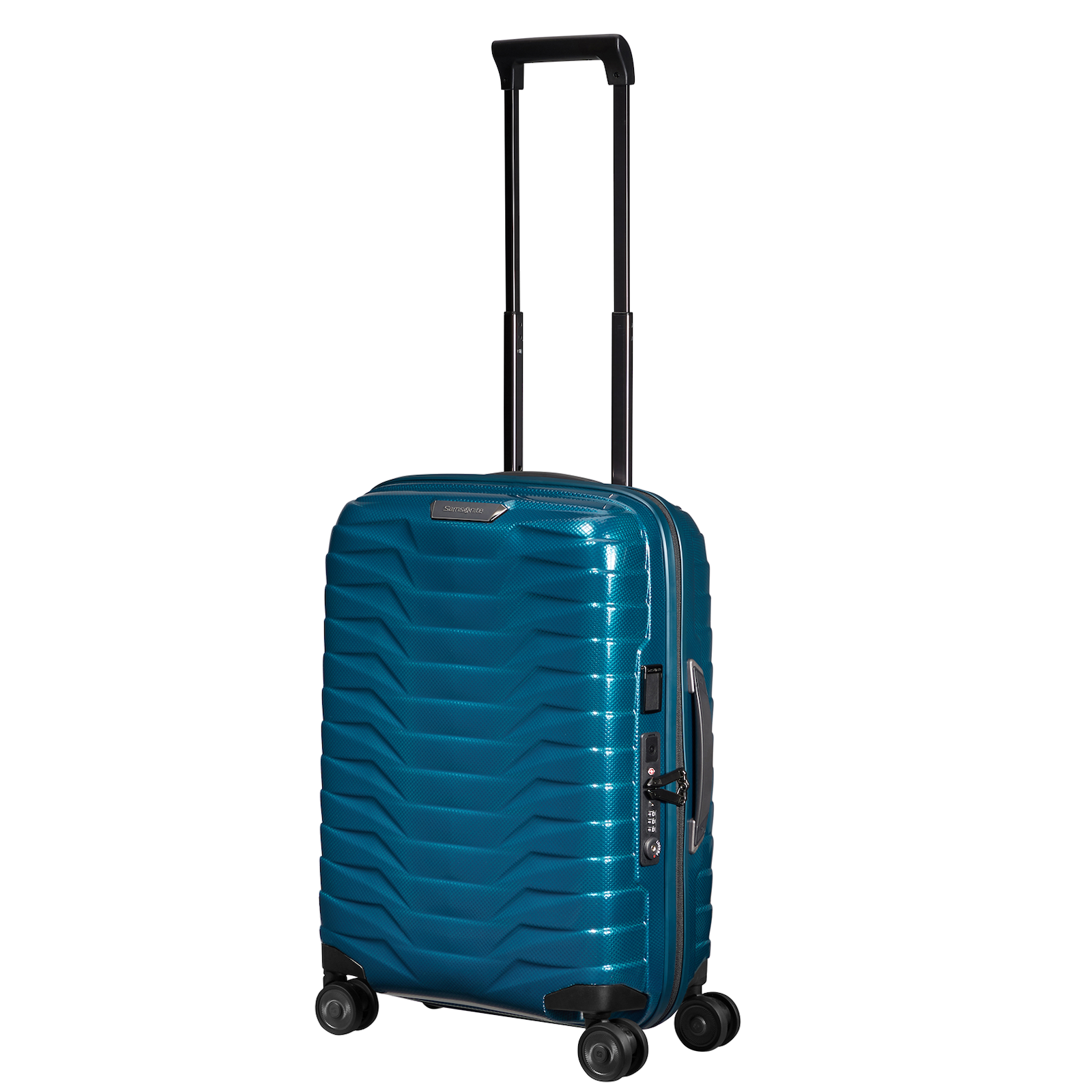 
Samsonite Proxis 4 Wheel 55cm Expandable Cabin Suitcase Petrol Blue