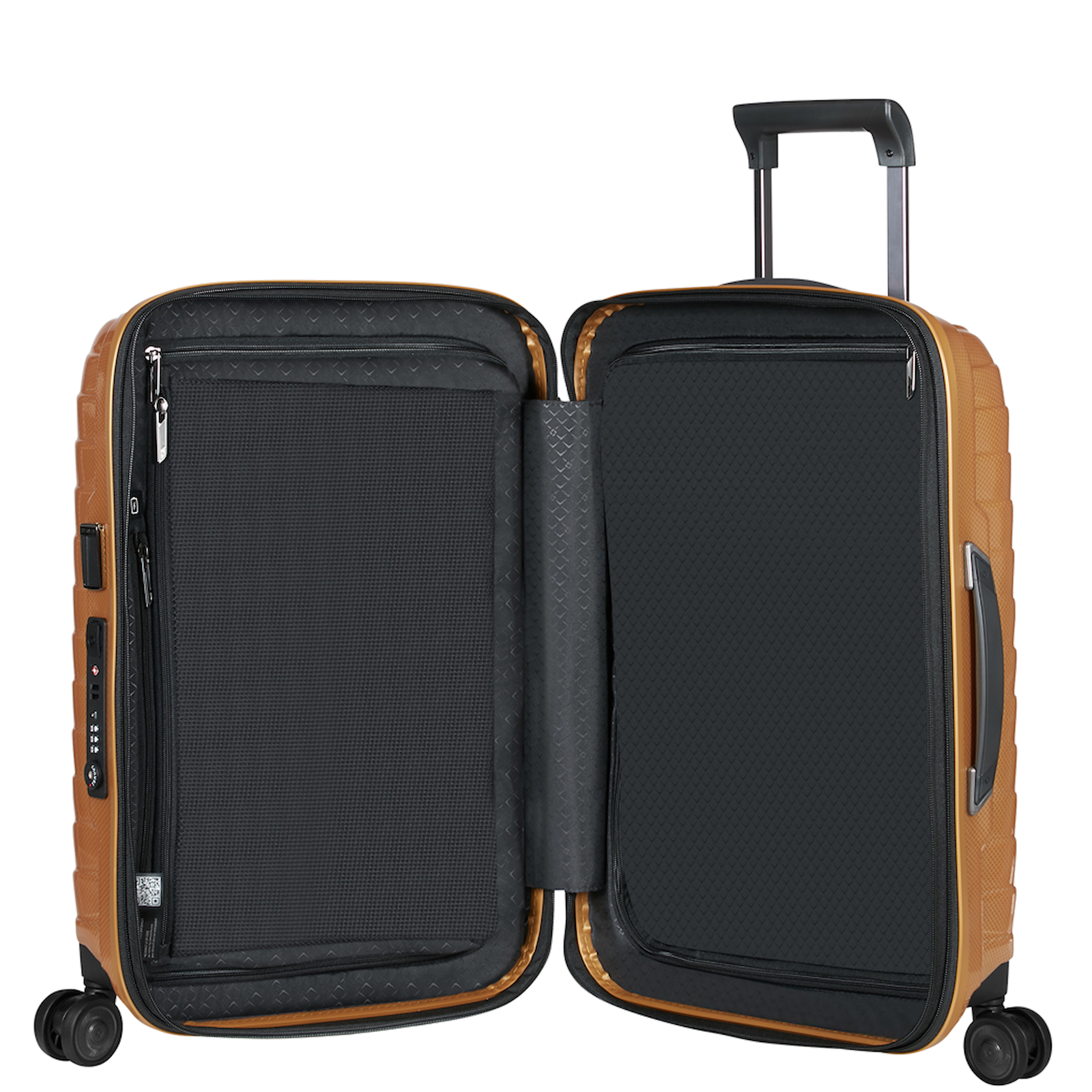 
Samsonite Proxis 4 Wheel 55cm Expandable Cabin Suitcase Honey Gold