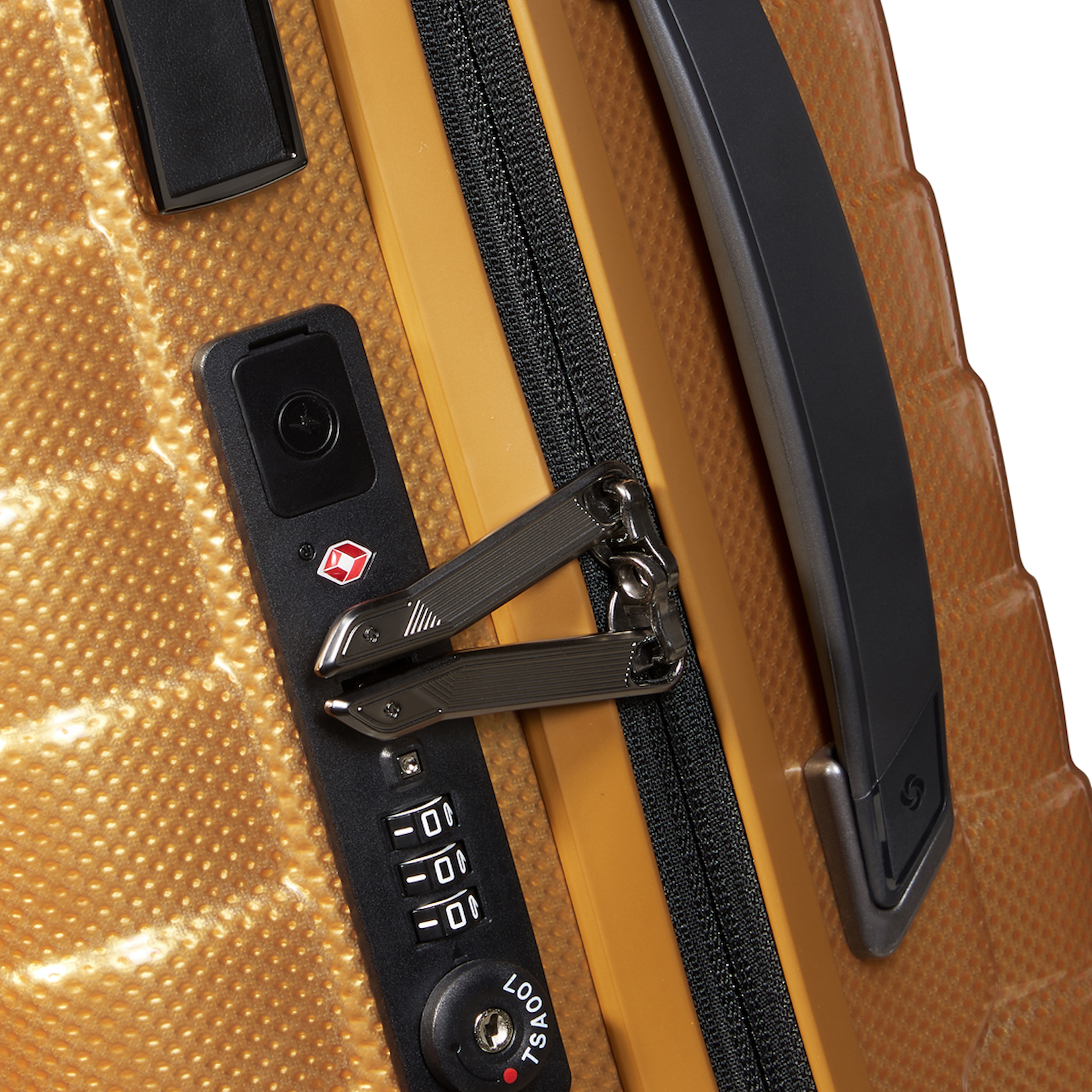 
Samsonite Proxis 4 Wheel 55cm Expandable Cabin Suitcase Honey Gold