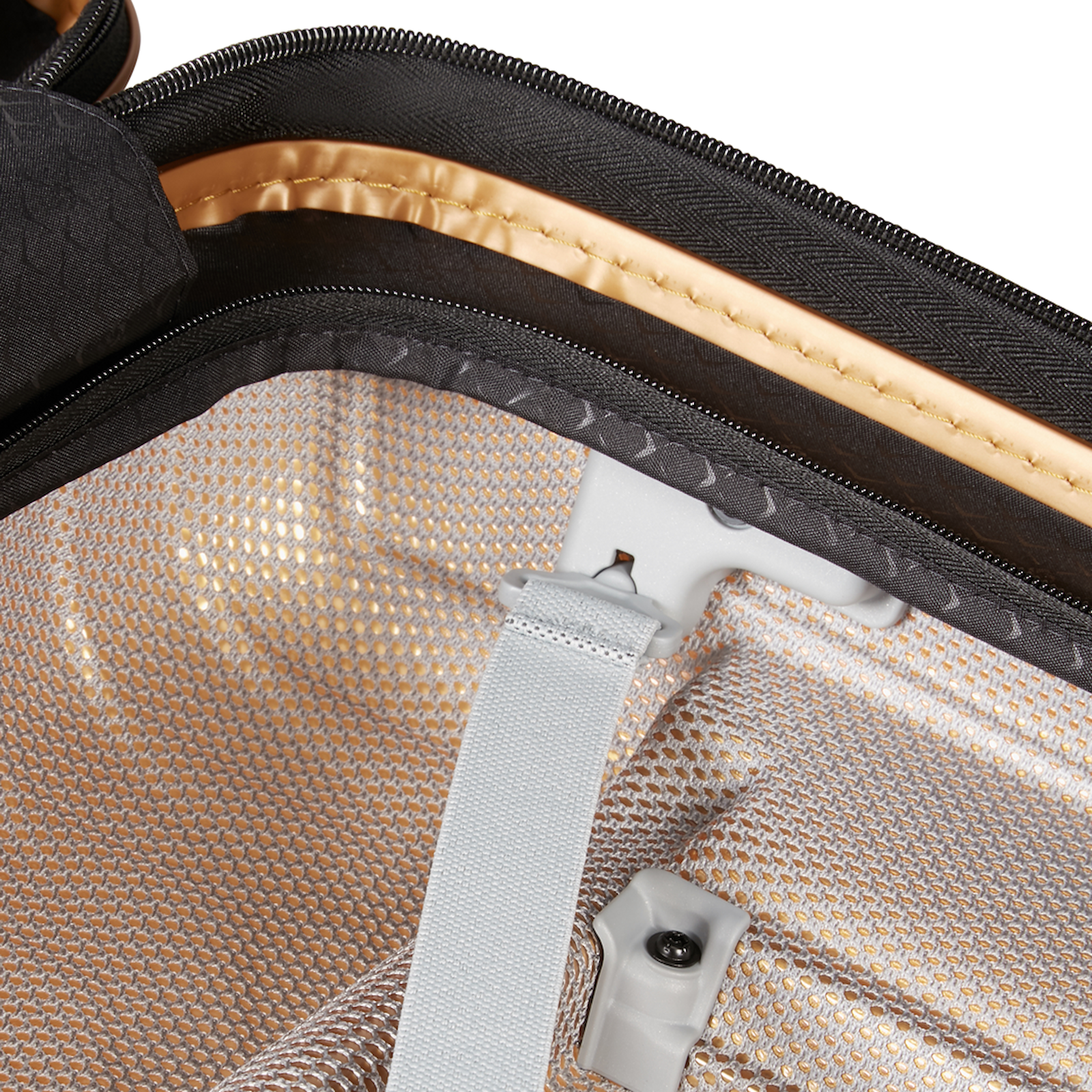 
Samsonite Proxis 4 Wheel 55cm Expandable Cabin Suitcase Honey Gold