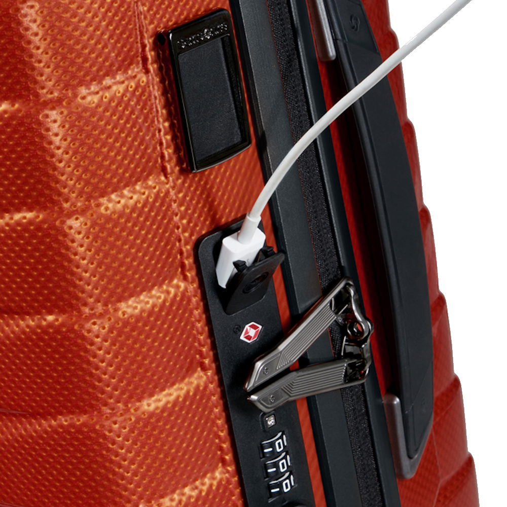 
Samsonite Proxis 4 Wheel 55cm Expandable Cabin Suitcase Flame