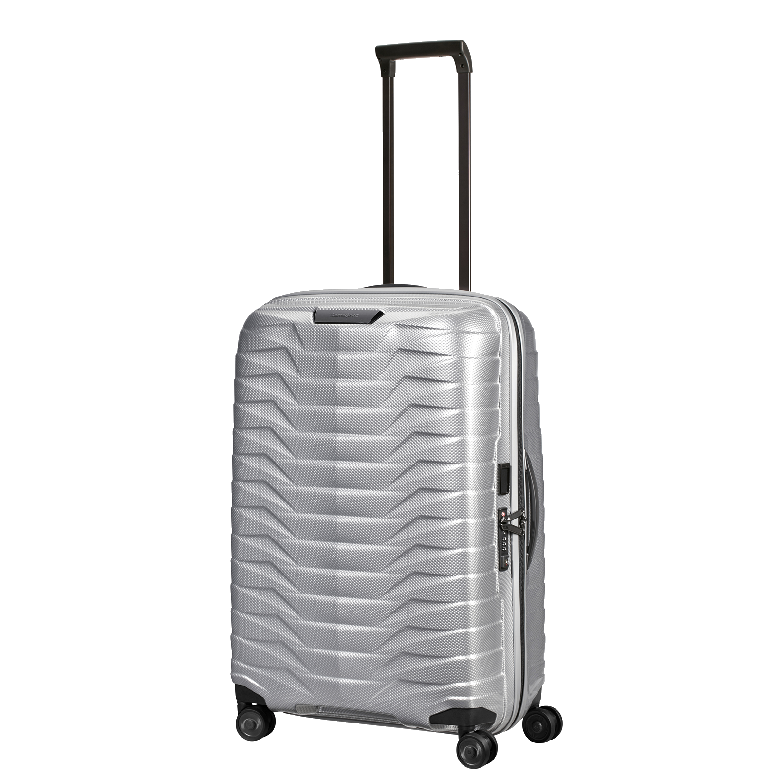 
Samsonite Proxis 4 Wheel 69cm Suitcase Silver