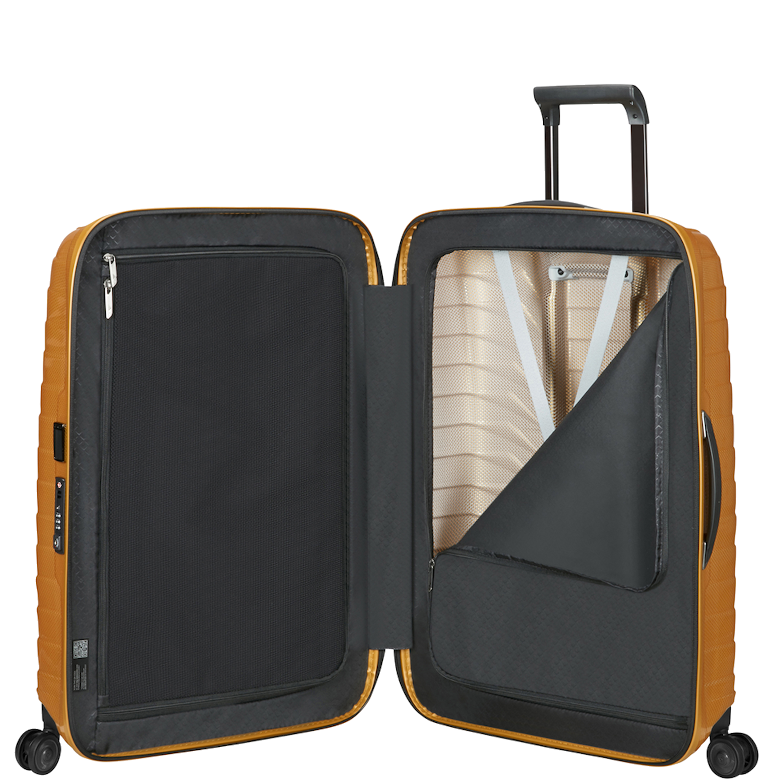 
Samsonite Proxis 4 Wheel 69cm Suitcase Honey Gold