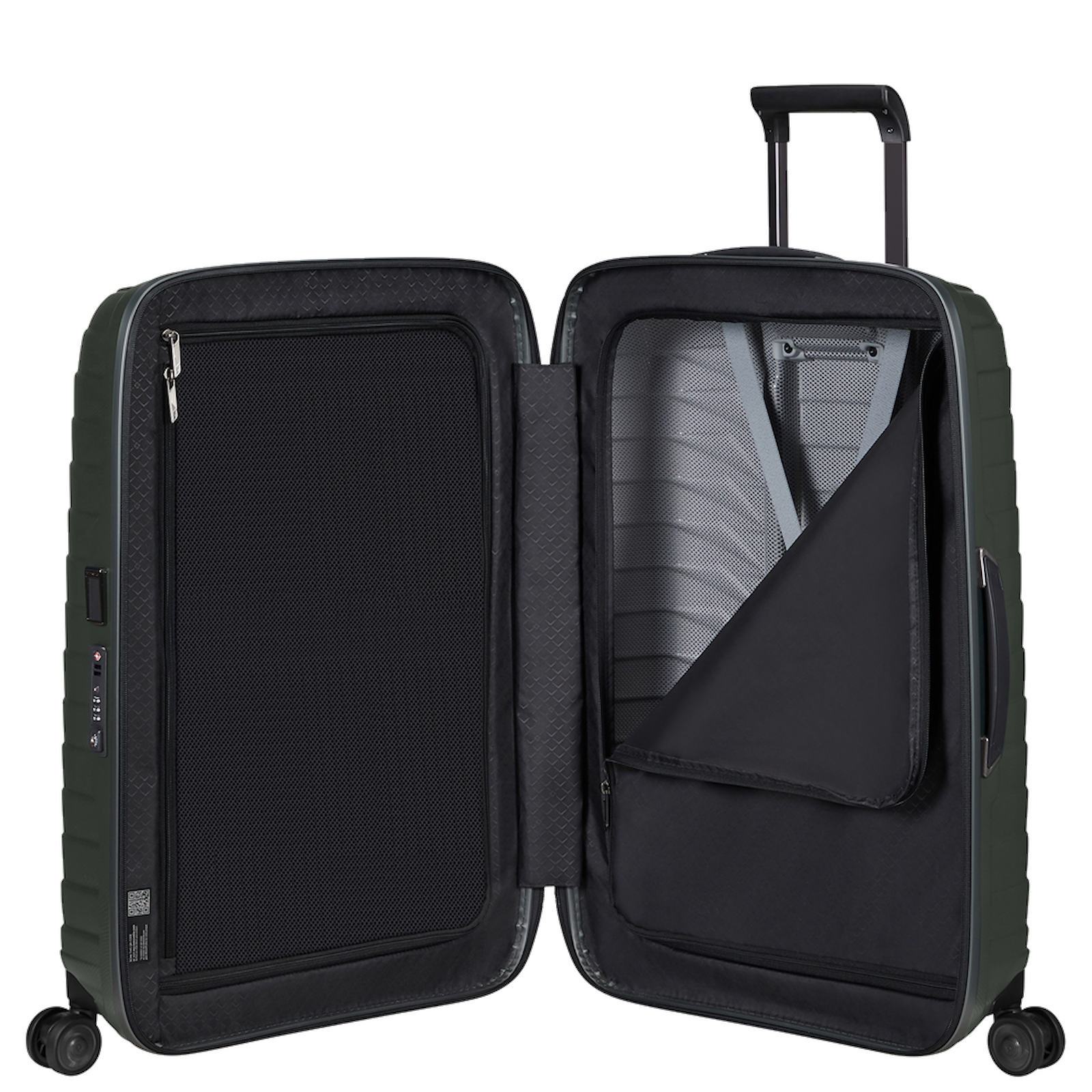 
Samsonite Proxis 4 Wheel 69cm Suitcase Matt Climbing Ivy