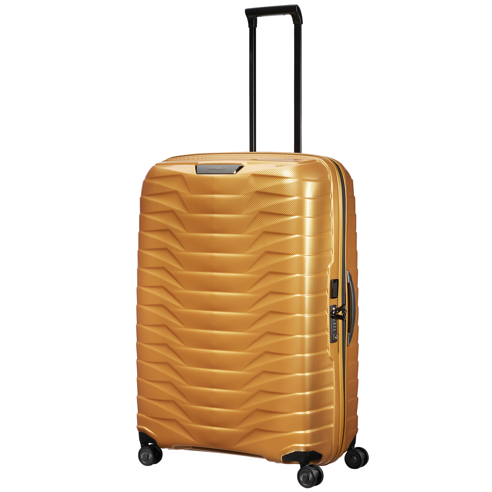 
Samsonite Proxis 4 Wheel 81cm Suitcase Honey Gold