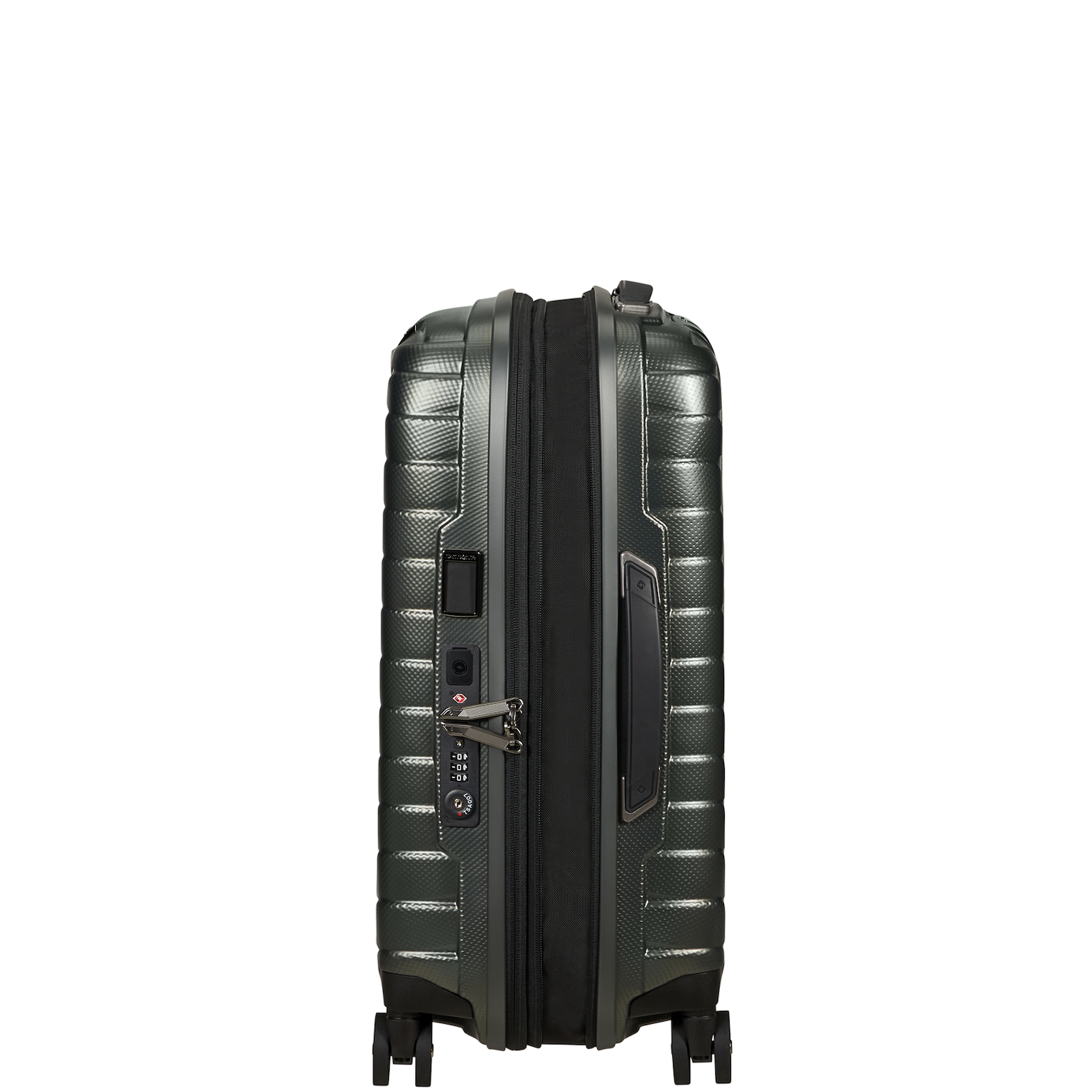 
Samsonite Proxis 4 Wheel 55cm Exp 35cm Cabin Suitcase Matt Climbing Ivy