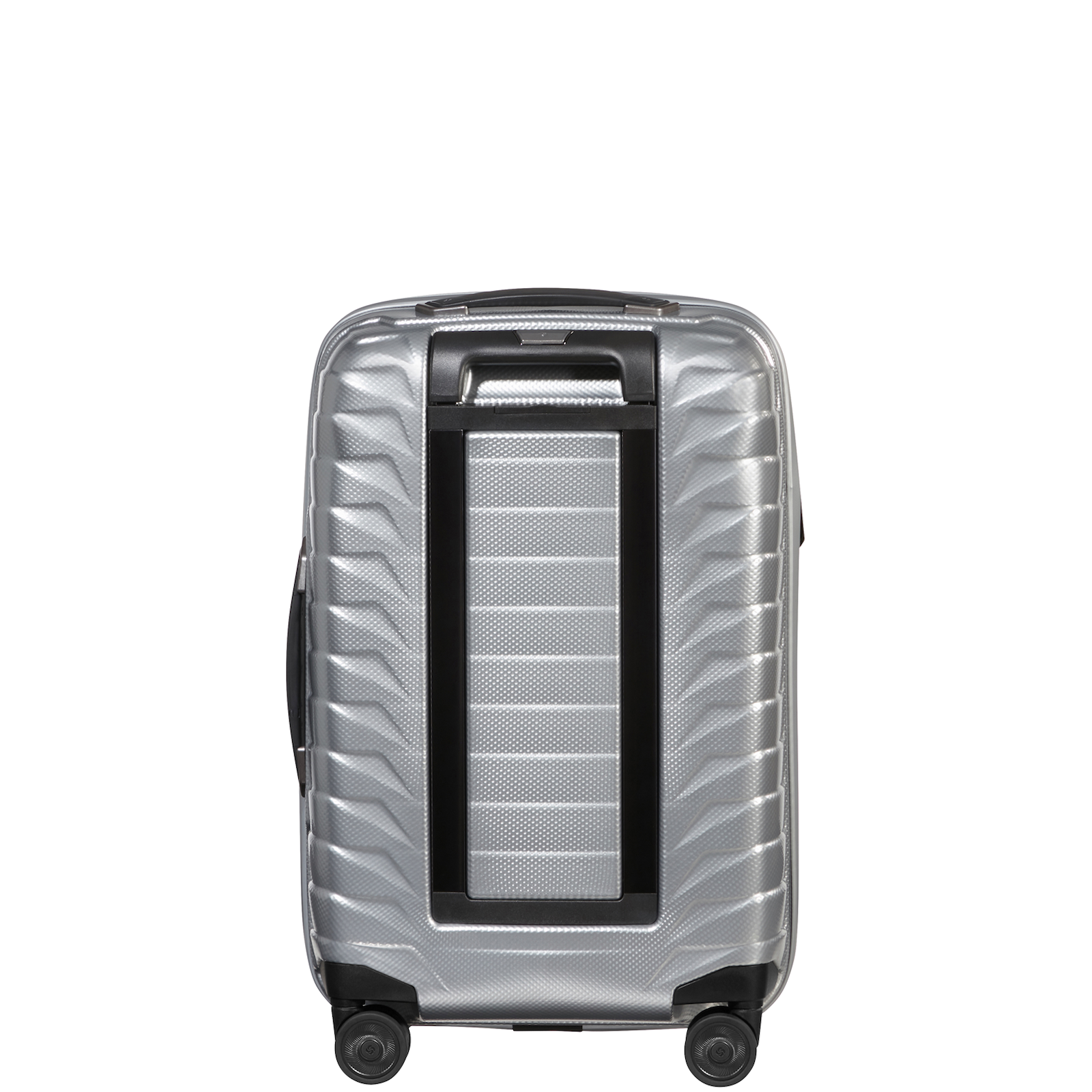 
Samsonite Proxis 4 Wheel 55cm Exp 35cm Cabin Suitcase Silver
