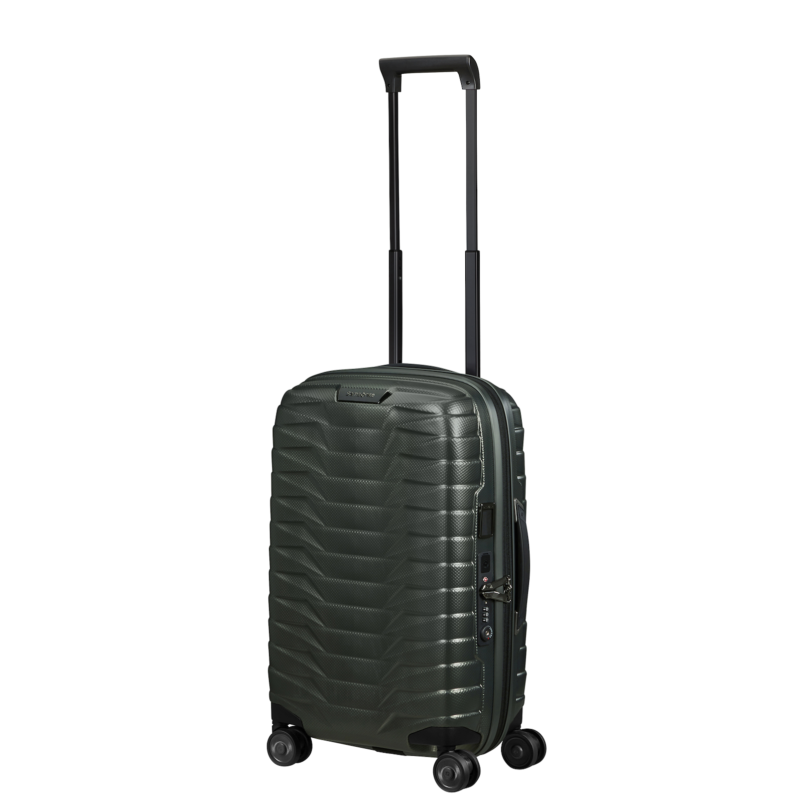 
Samsonite Proxis 4 Wheel 55cm Exp 35cm Cabin Suitcase Matt Climbing Ivy
