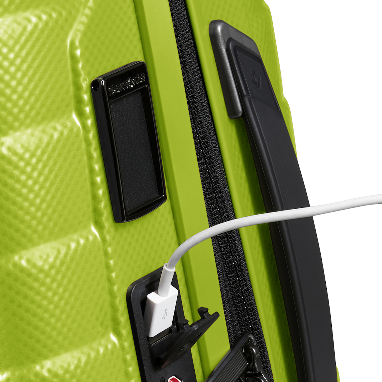 
Samsonite Proxis 4 Wheel 55cm Exp 35cm Cabin Suitcase Lime