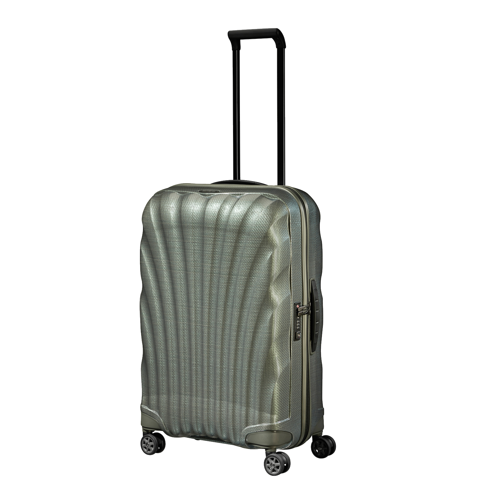 
Samsonite C-Lite 69cm 4 Wheel Suitcase Metallic Green