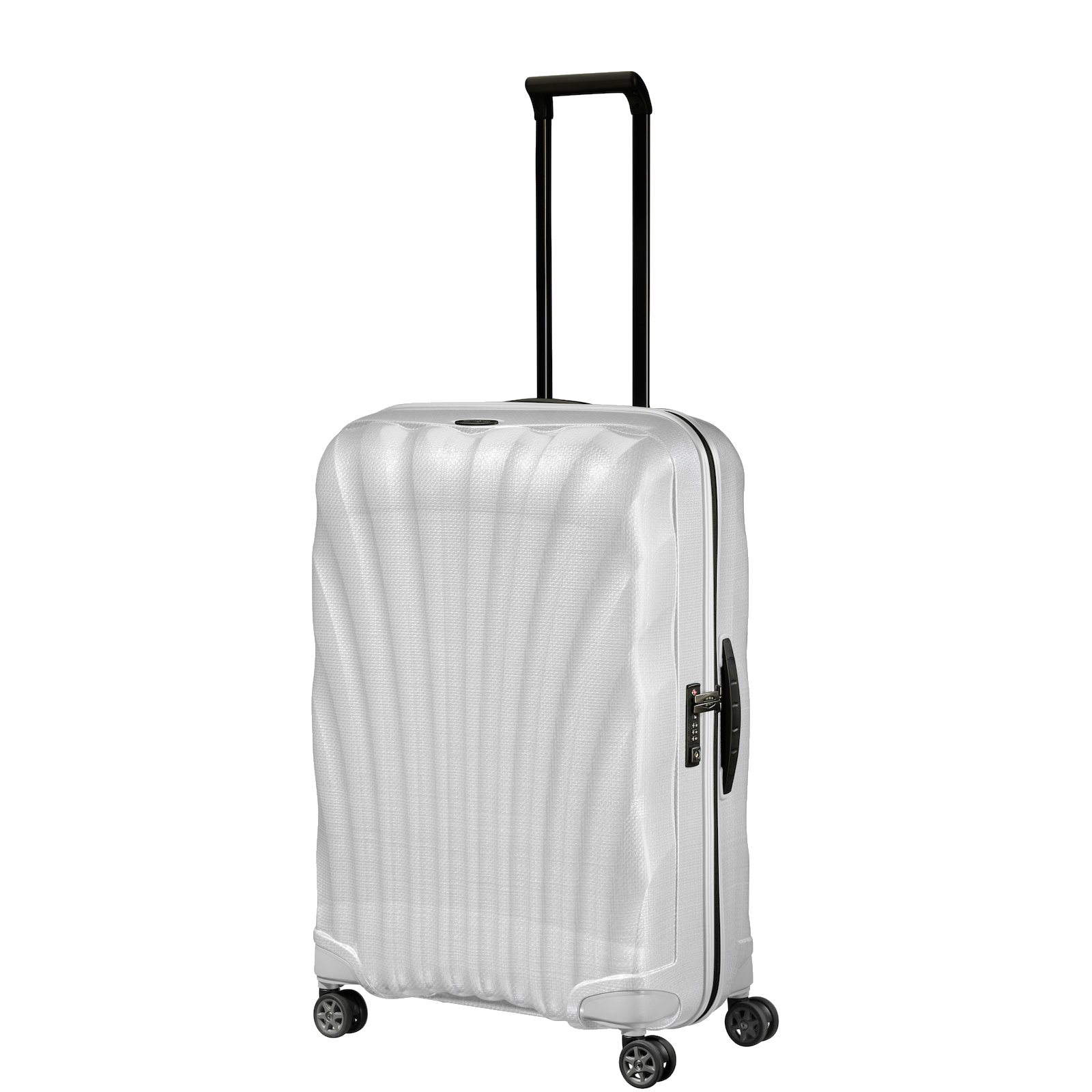 
Samsonite C-Lite 75cm 4 Wheel Suitcase Off White