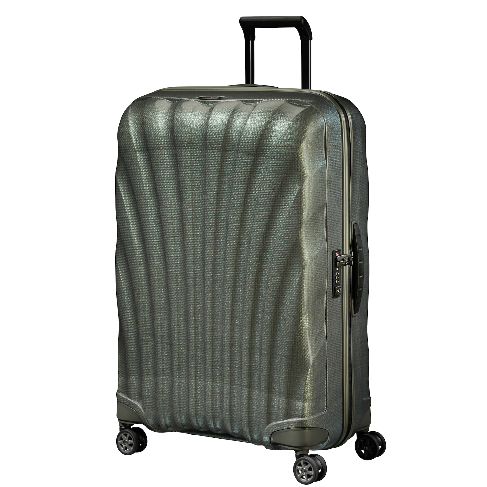 
Samsonite C-Lite 75cm 4 Wheel Suitcase Metallic Green