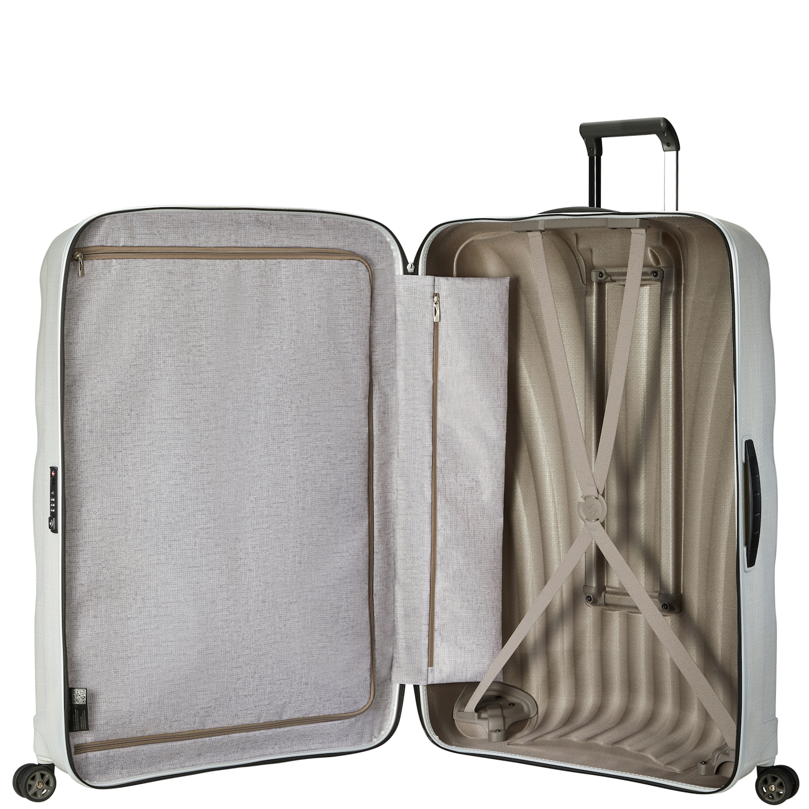 
Samsonite C-Lite 86cm XL Suitcase Off White