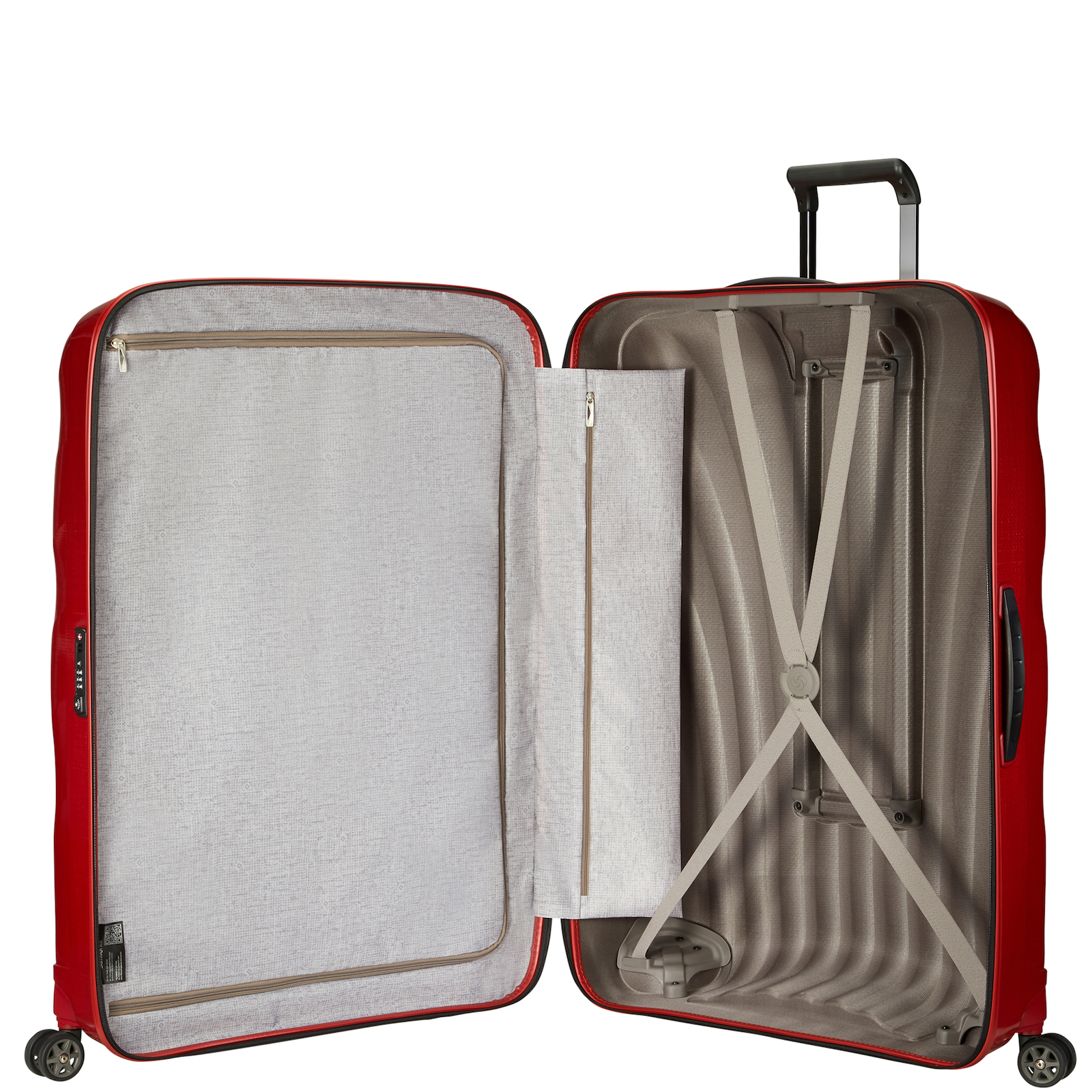
Samsonite C-Lite 86cm XL Suitcase Chilli Red
