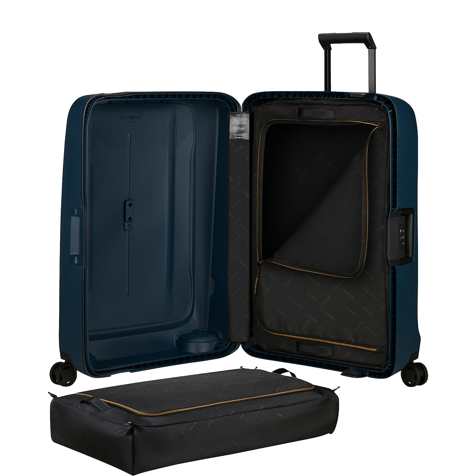 
Samsonite Essens 4 Wheel 69cm Medium Suitcase Midnight Blue
