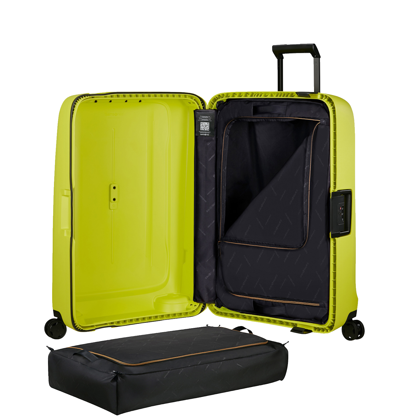 
Samsonite Essens 4 Wheel 75cm Large Suitcase Lime
