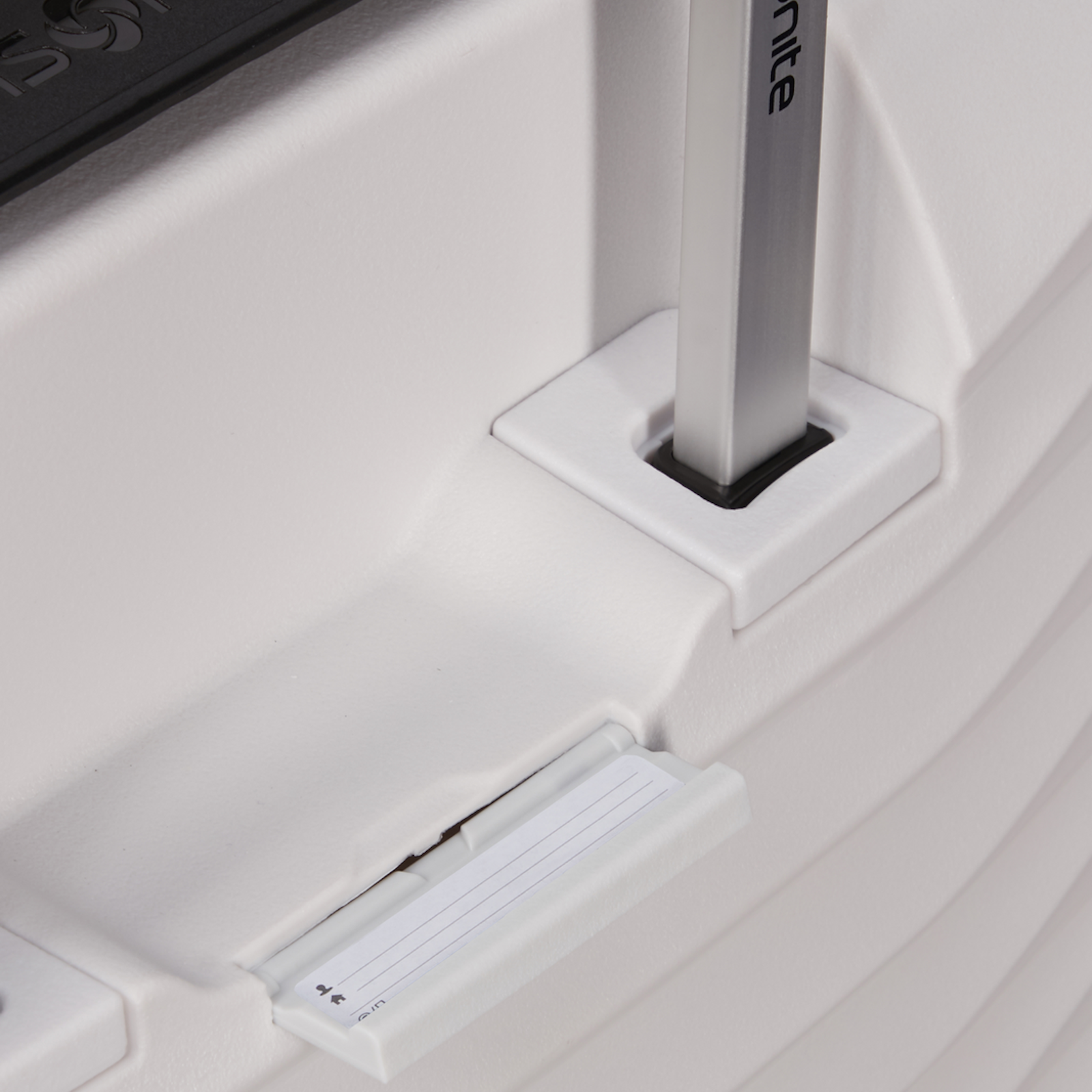 
Samsonite Upscape Expandable 55cm Cabin Suitcase Cloud White