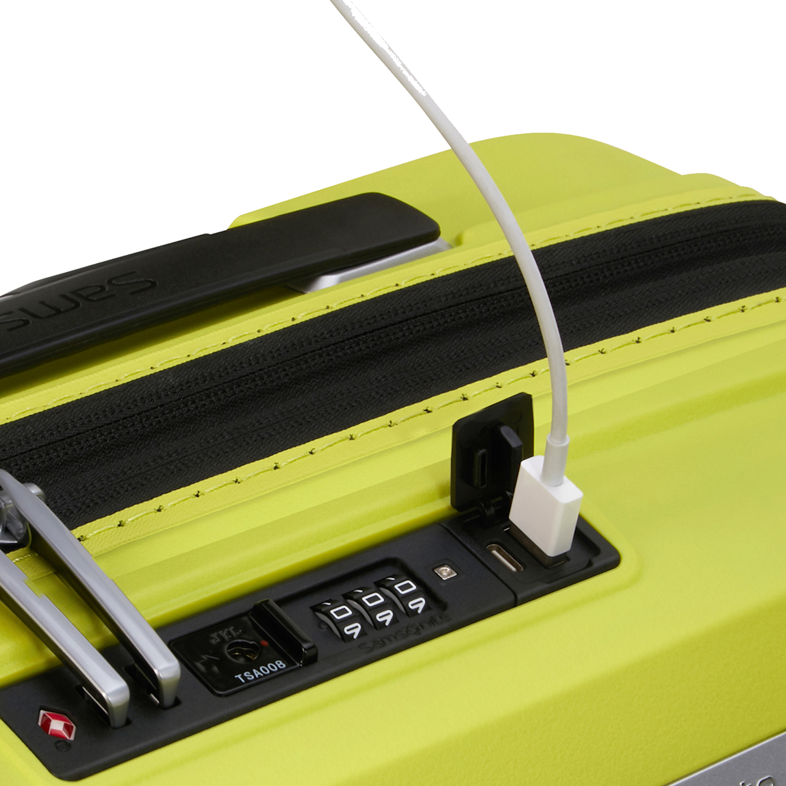 
Samsonite Upscape Expandable 55cm Cabin Suitcase Lime