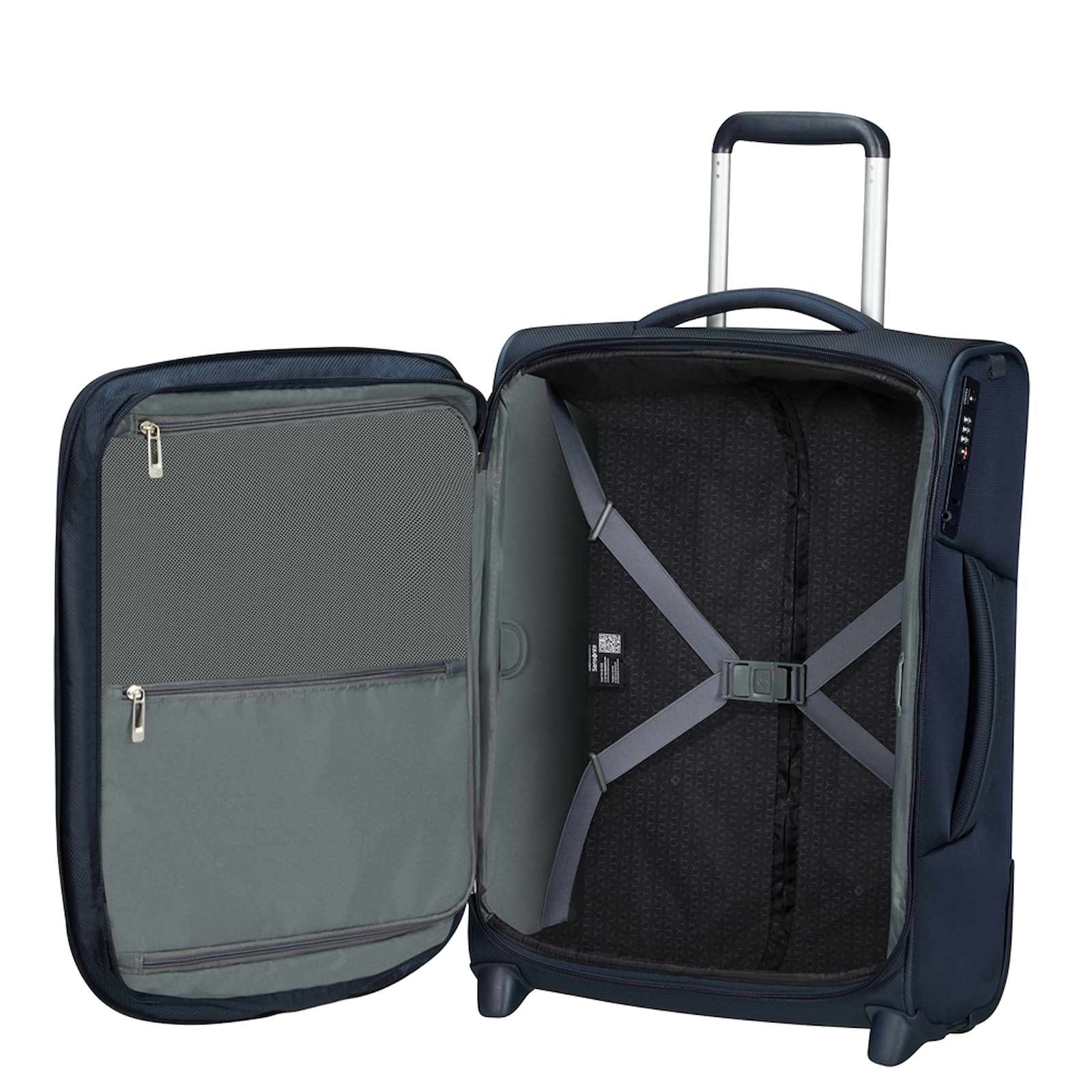 
Samsonite Respark 55cm Expandable Cabin Suitcase Midnight Blue