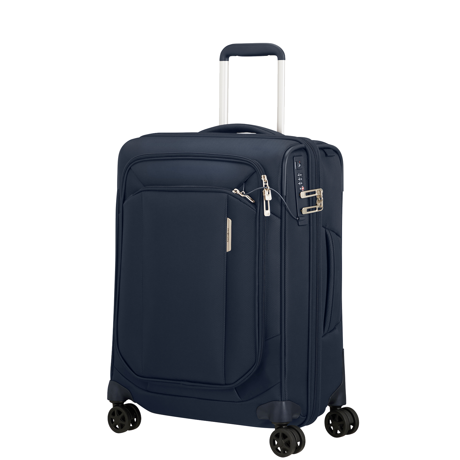 
Samsonite Respark 55cm Expandable DF Cabin Suitcase Midnight Blue