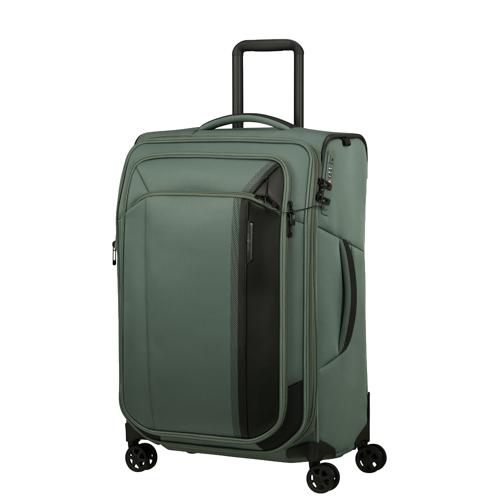 
Samsonite Respark 67cm Expandable Suitcase Light Sage
