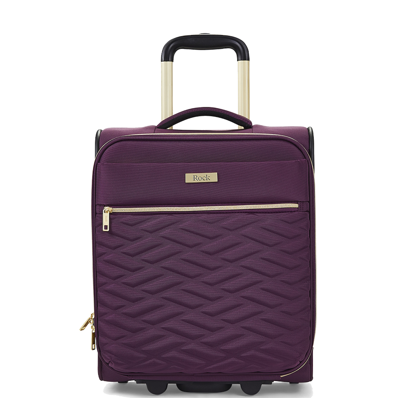 Rock Sloane Underseat Suitcase 45cm Purple