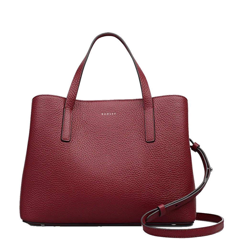 
Radley Dukes Place Medium Ziptop Grab Bag French Carmine