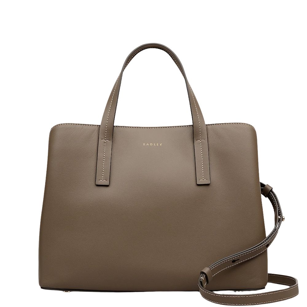 
Radley Dukes Place Medium Ziptop Grab Bag Coffee