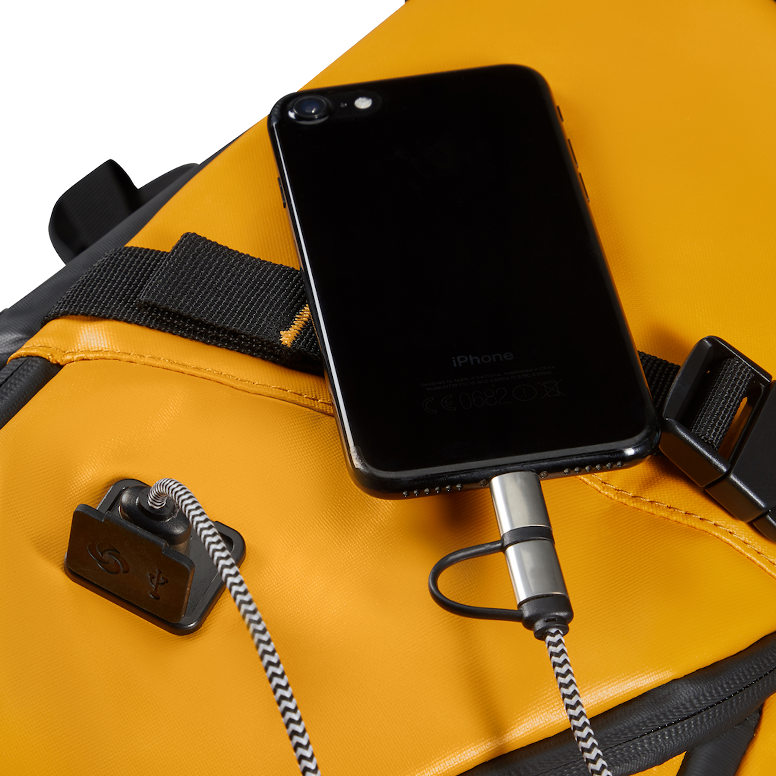 
Samsonite Ecodiver 38L Travel Backpack S Yellow