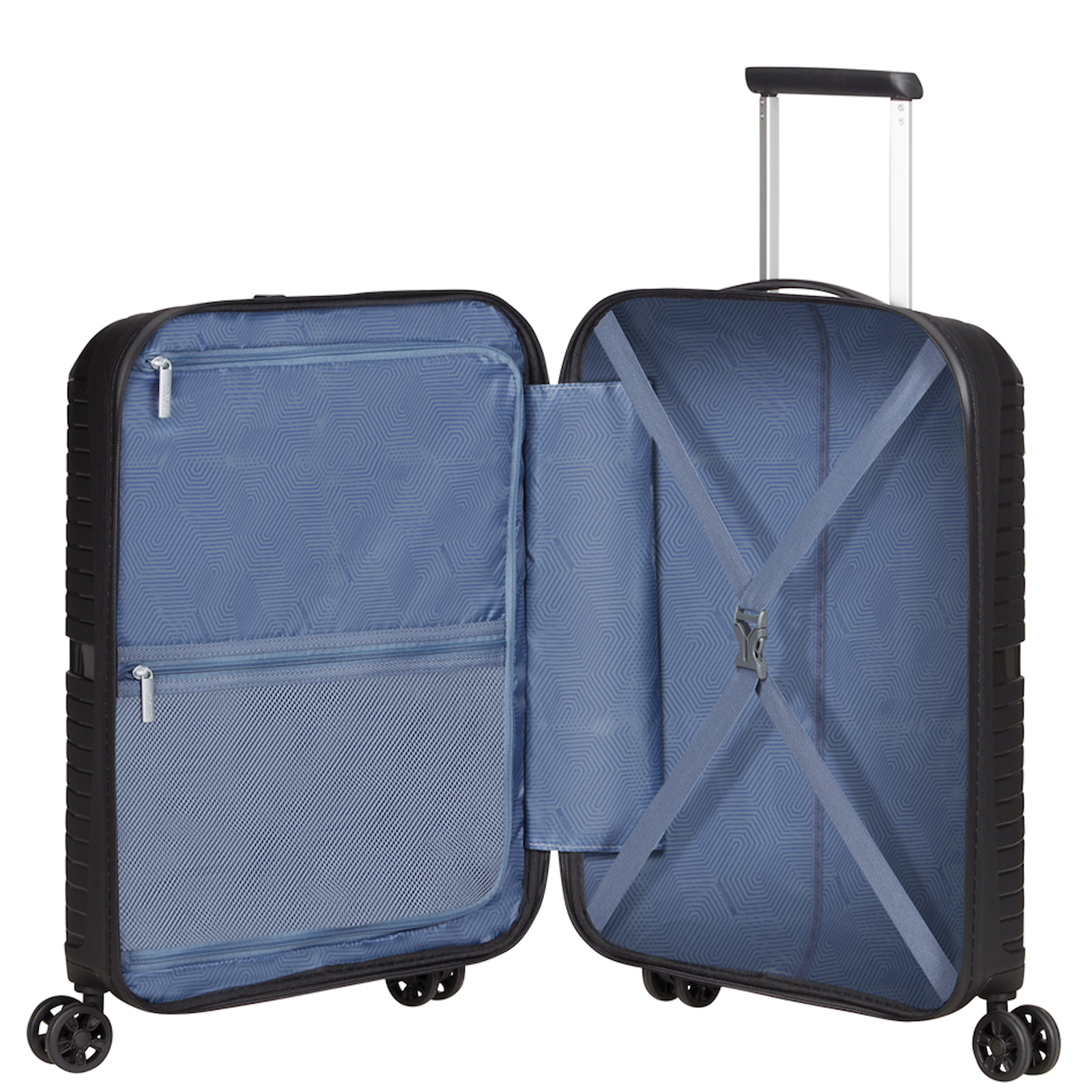 
American Tourister Airconic 55cm Cabin Suitcase Onyx Black