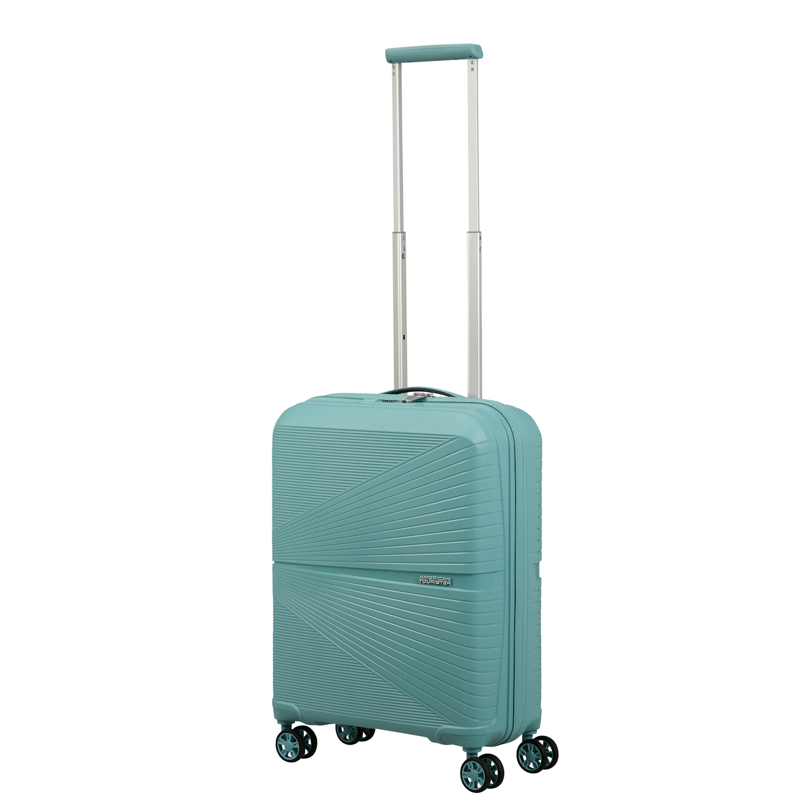 
American Tourister Airconic 55cm Cabin Suitcase Dusty Turquoise