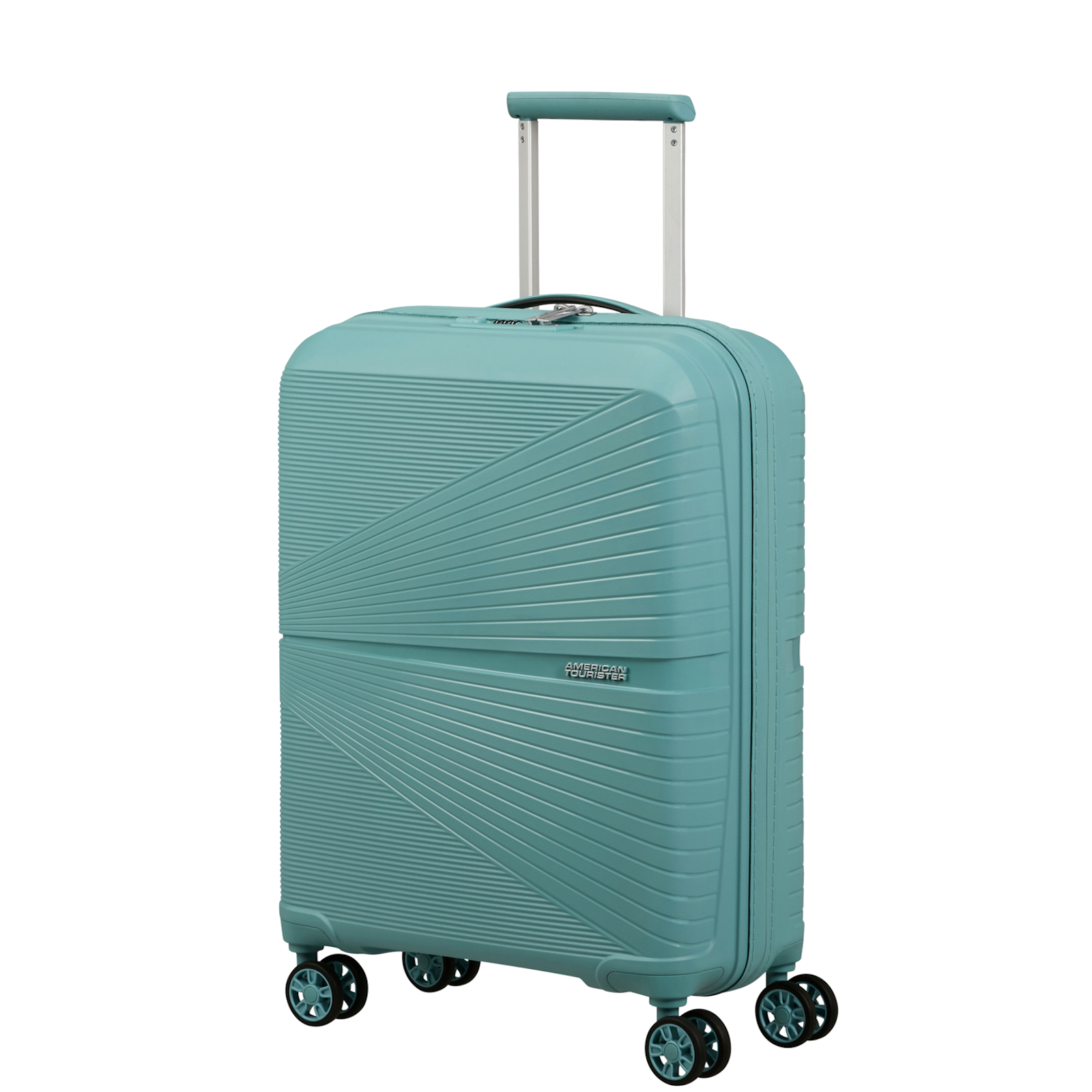 
American Tourister Airconic 55cm Cabin Suitcase Dusty Turquoise