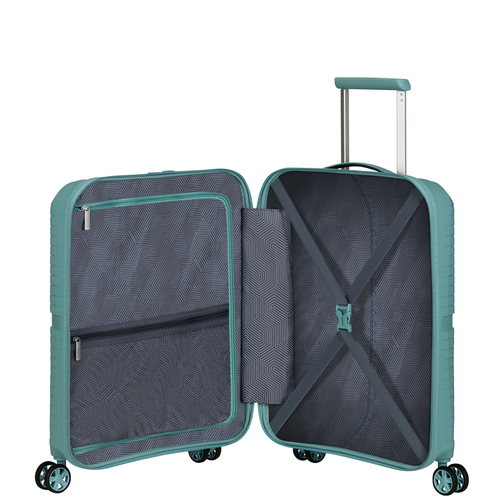 
American Tourister Airconic 55cm Cabin Suitcase Dusty Turquoise