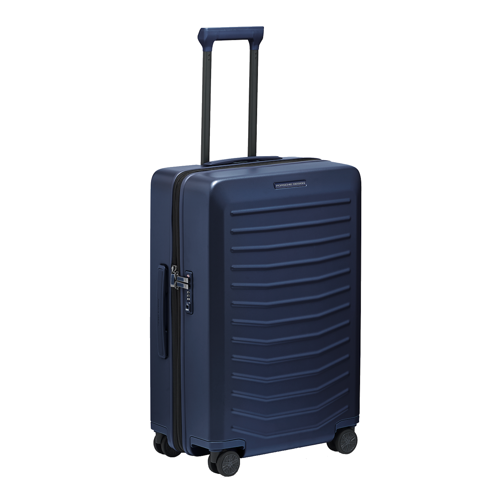 
Porsche Design Roadster Hardside 4 Wheel Exp 67cm Medium Suitcase Dark Blue Matte