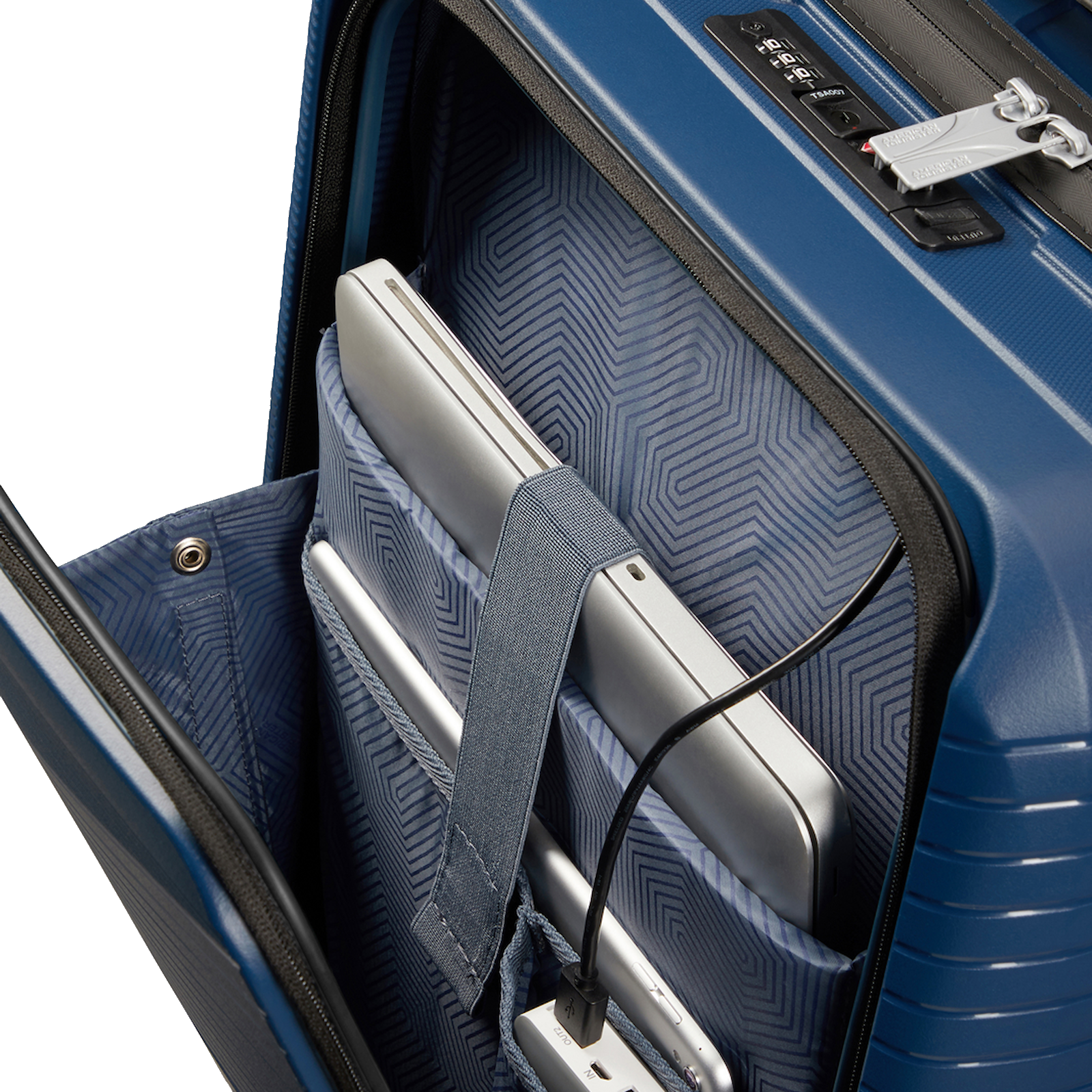 
American Tourister Airconic 55cm Laptop Suitcase Midnight Navy