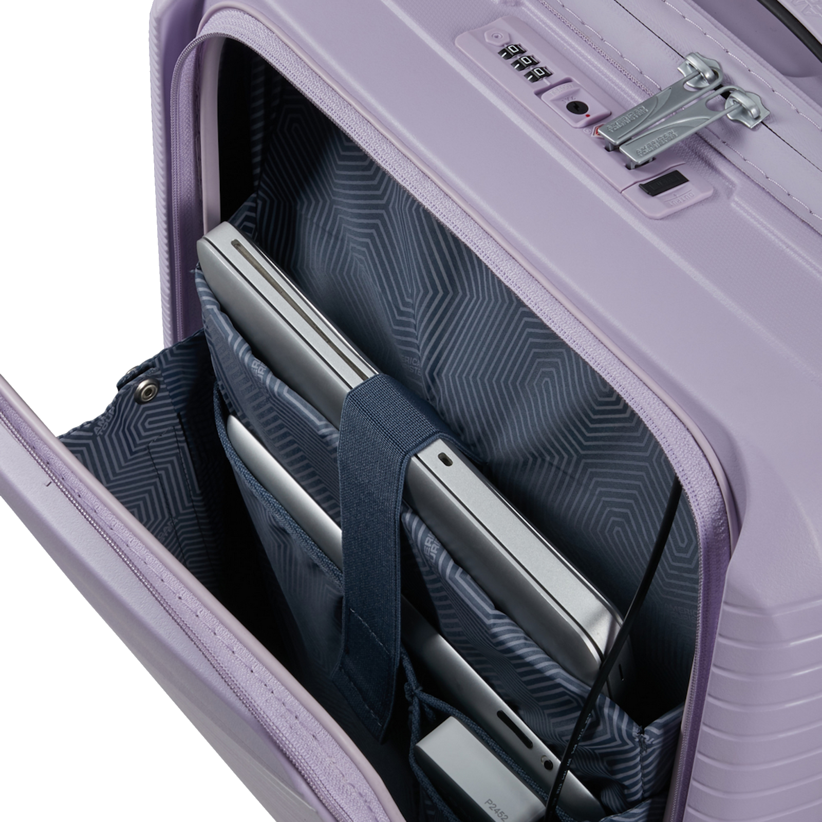 
American Tourister Airconic 55cm Laptop Suitcase Stormy Lilac