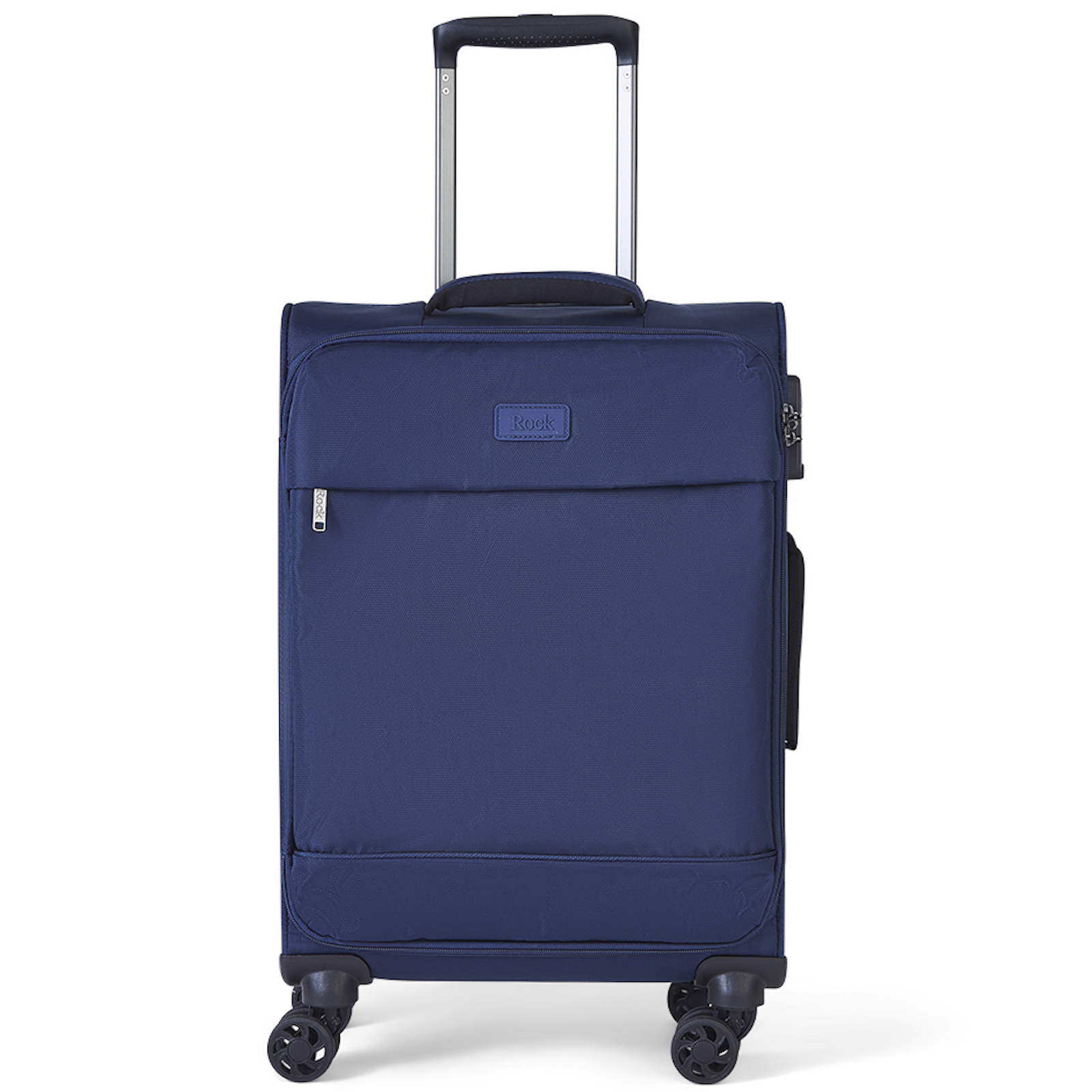 Rock Paris 4 Wheel Cabin Suitcase Navy