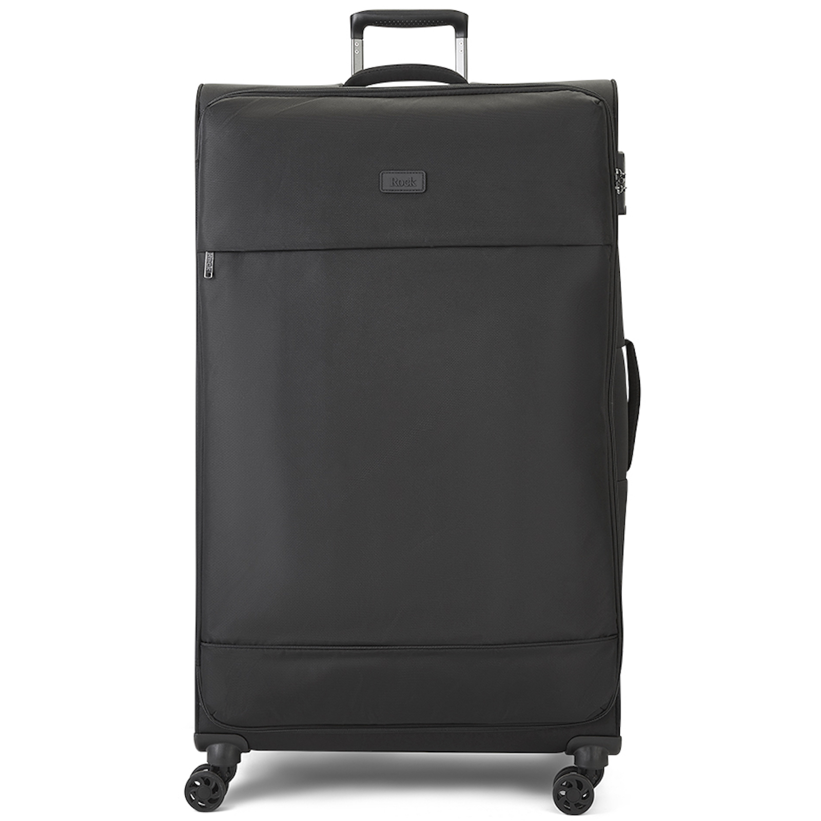 Rock Paris 4 Wheel Extra-Large Suitcase Black