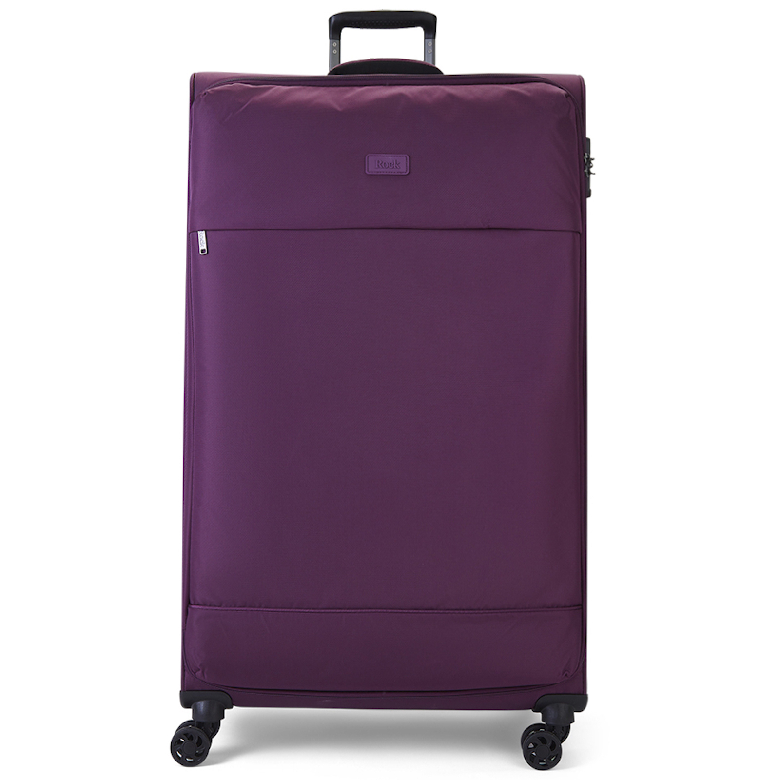 Rock Paris 4 Wheel Extra-Large Suitcase Purple