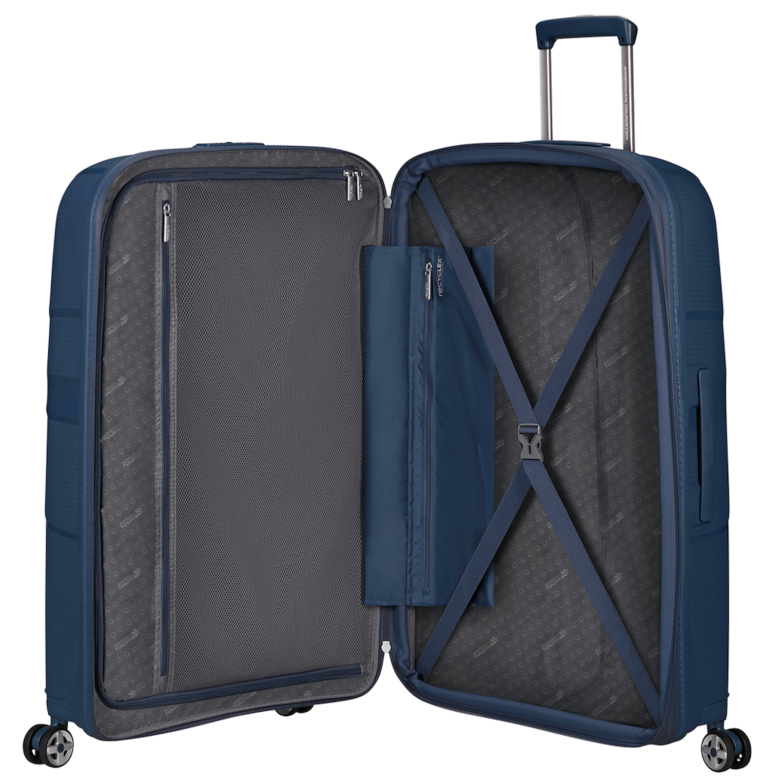 
American Tourister Starvibe 77cm Suitcase Navy