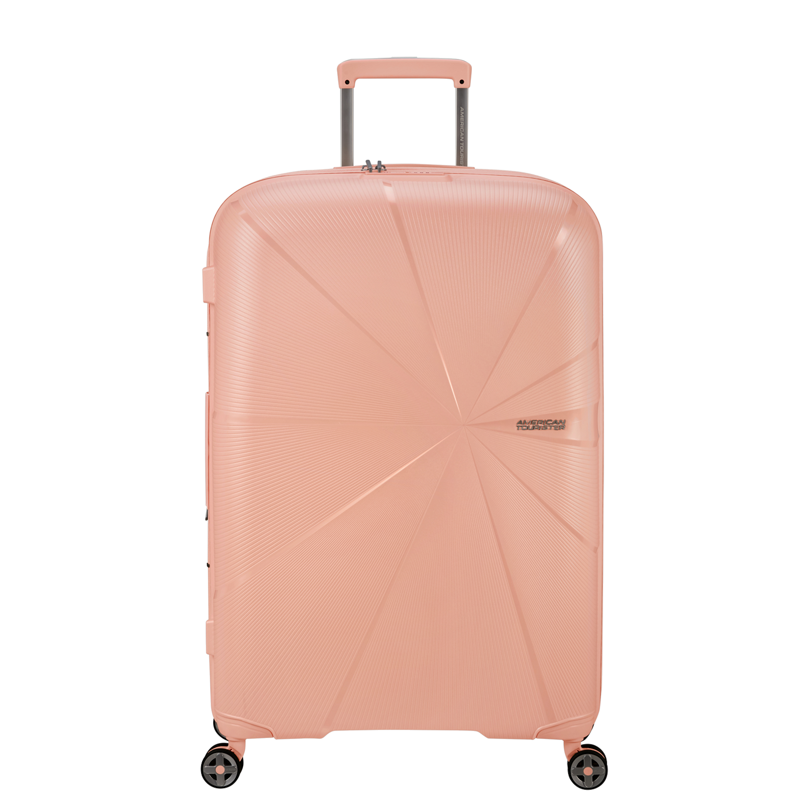 
American Tourister Starvibe 77cm Suitcase Metallic Peach