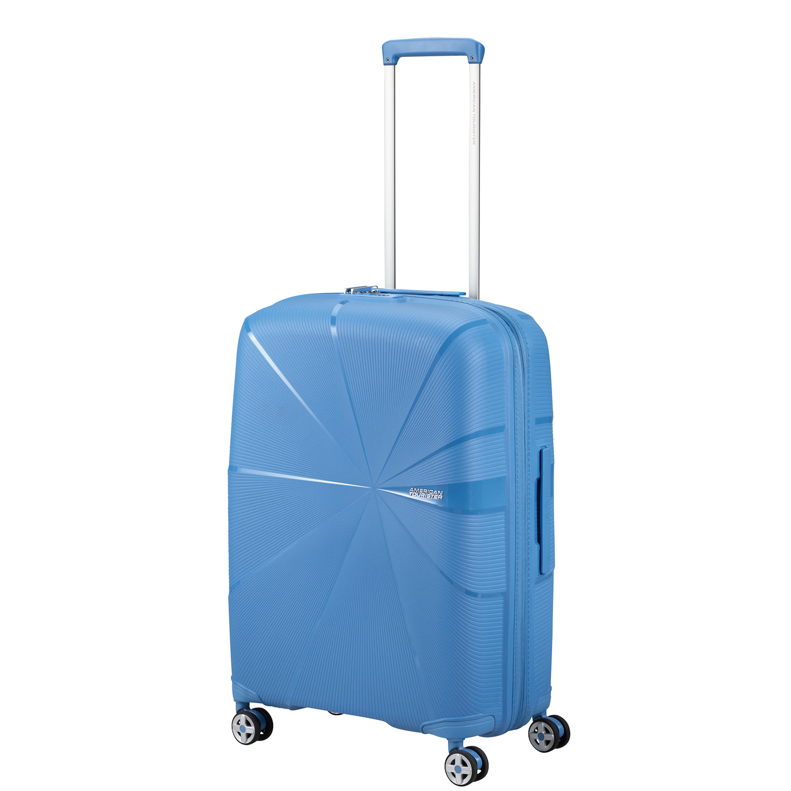
American Tourister Starvibe 67cm Exp Suitcase Tranquil Blue
