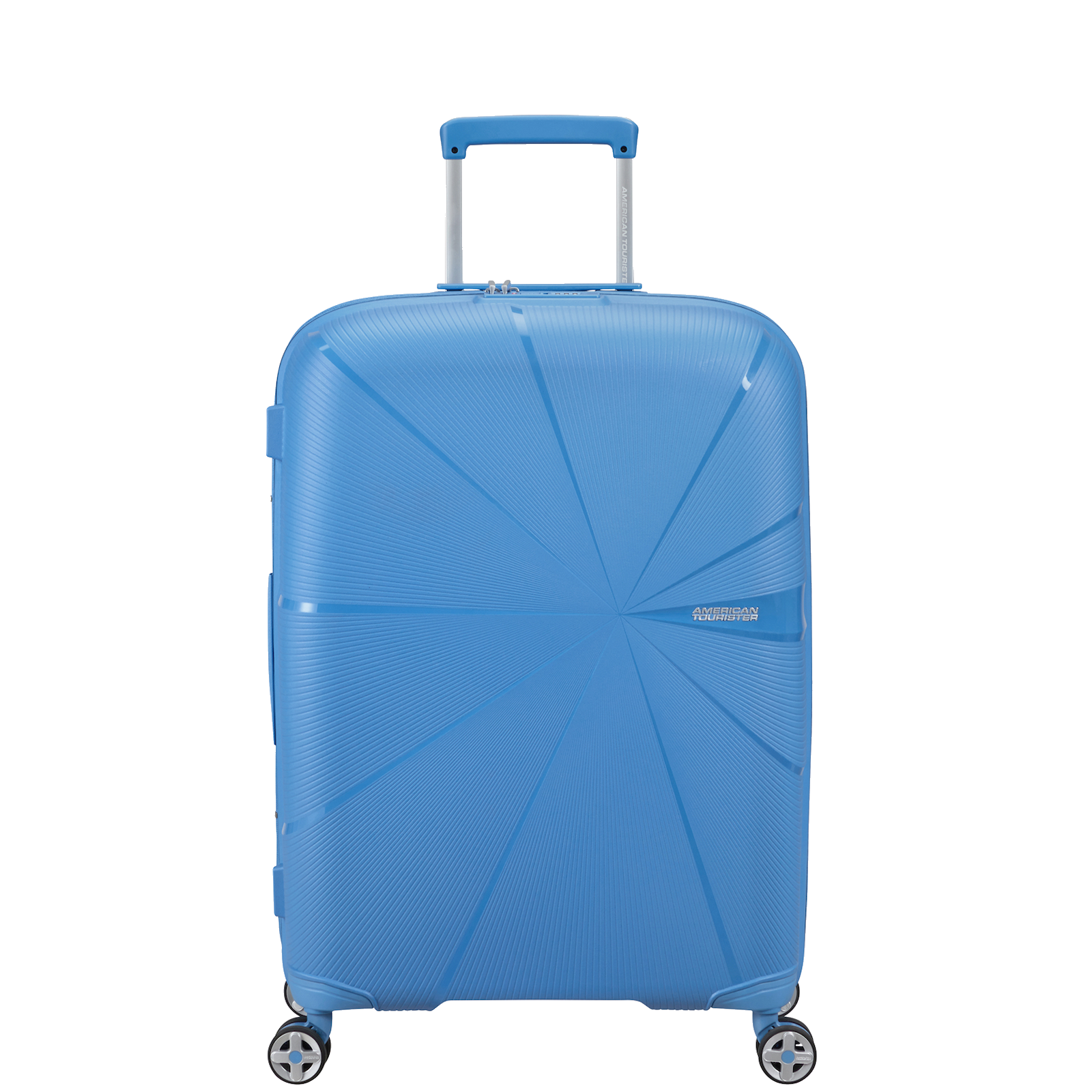 
American Tourister Starvibe 67cm Exp Suitcase Tranquil Blue