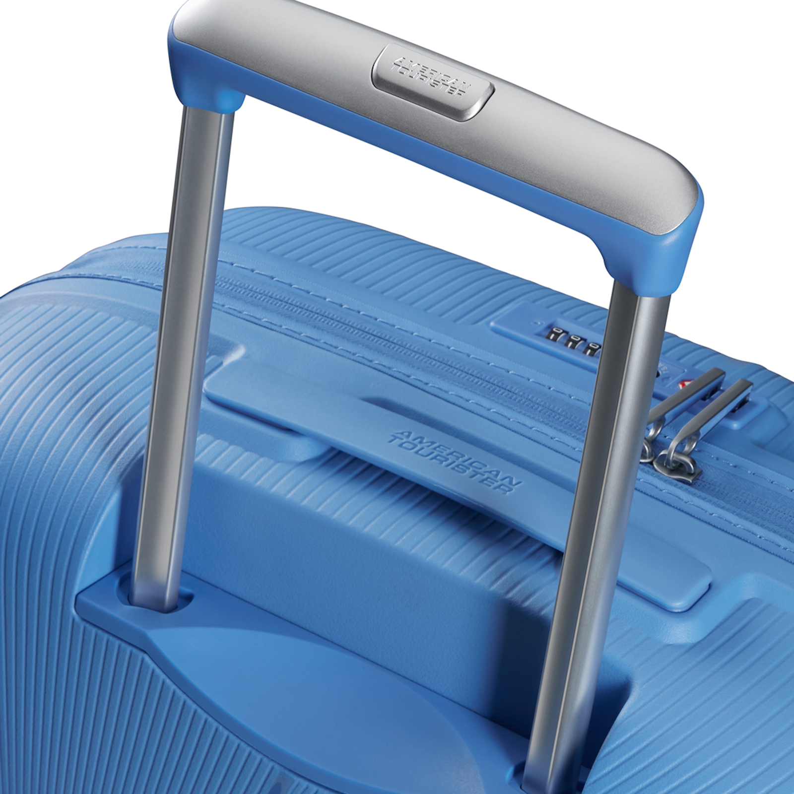 
American Tourister Starvibe 67cm Exp Suitcase Tranquil Blue