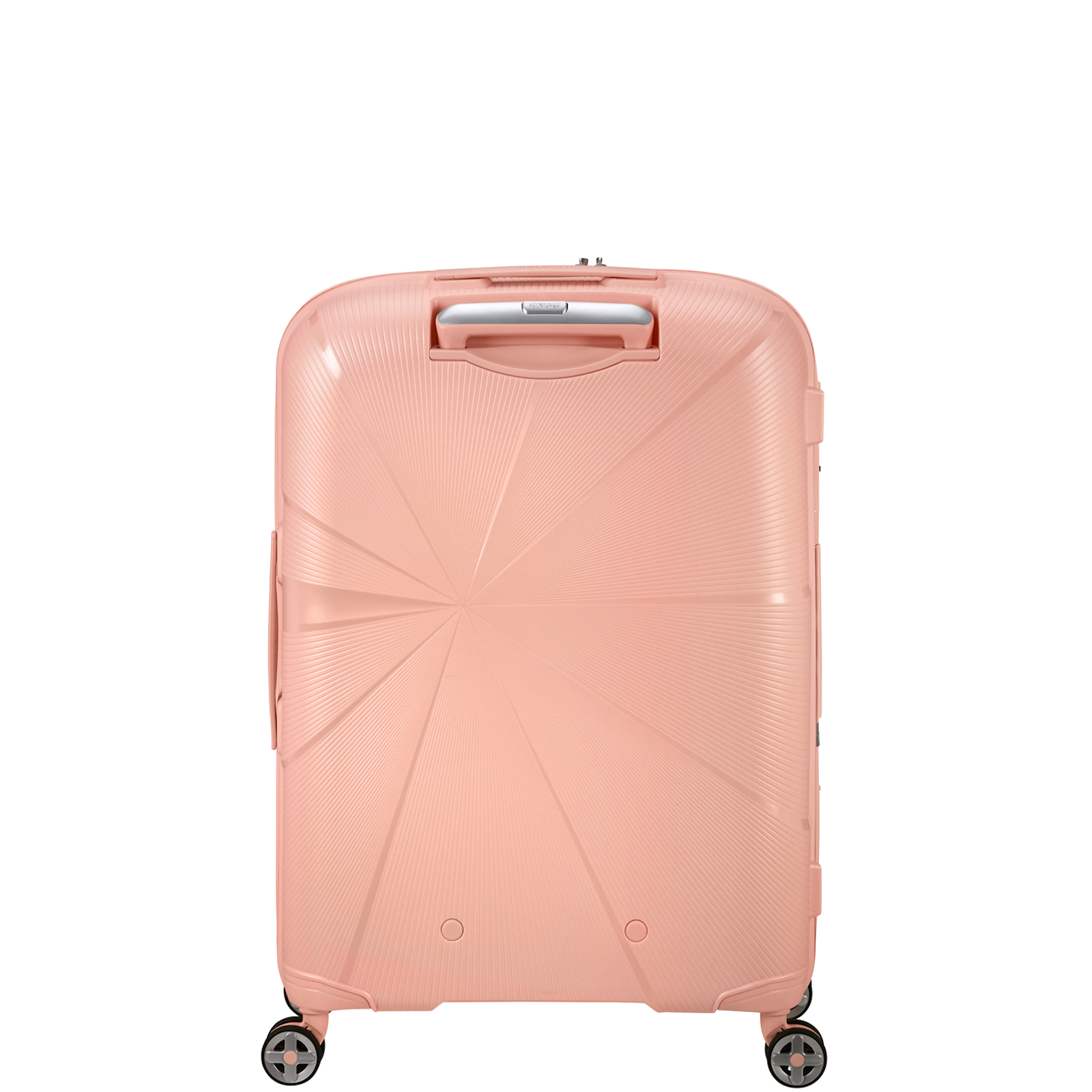 
American Tourister Starvibe 67cm Exp Suitcase Metallic Peach