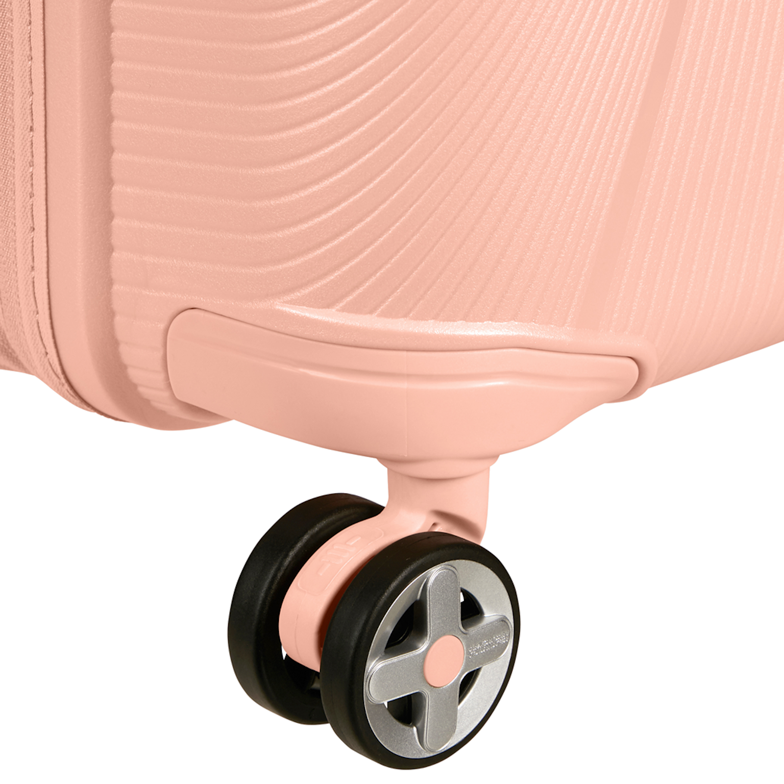 
American Tourister Starvibe 67cm Exp Suitcase Metallic Peach