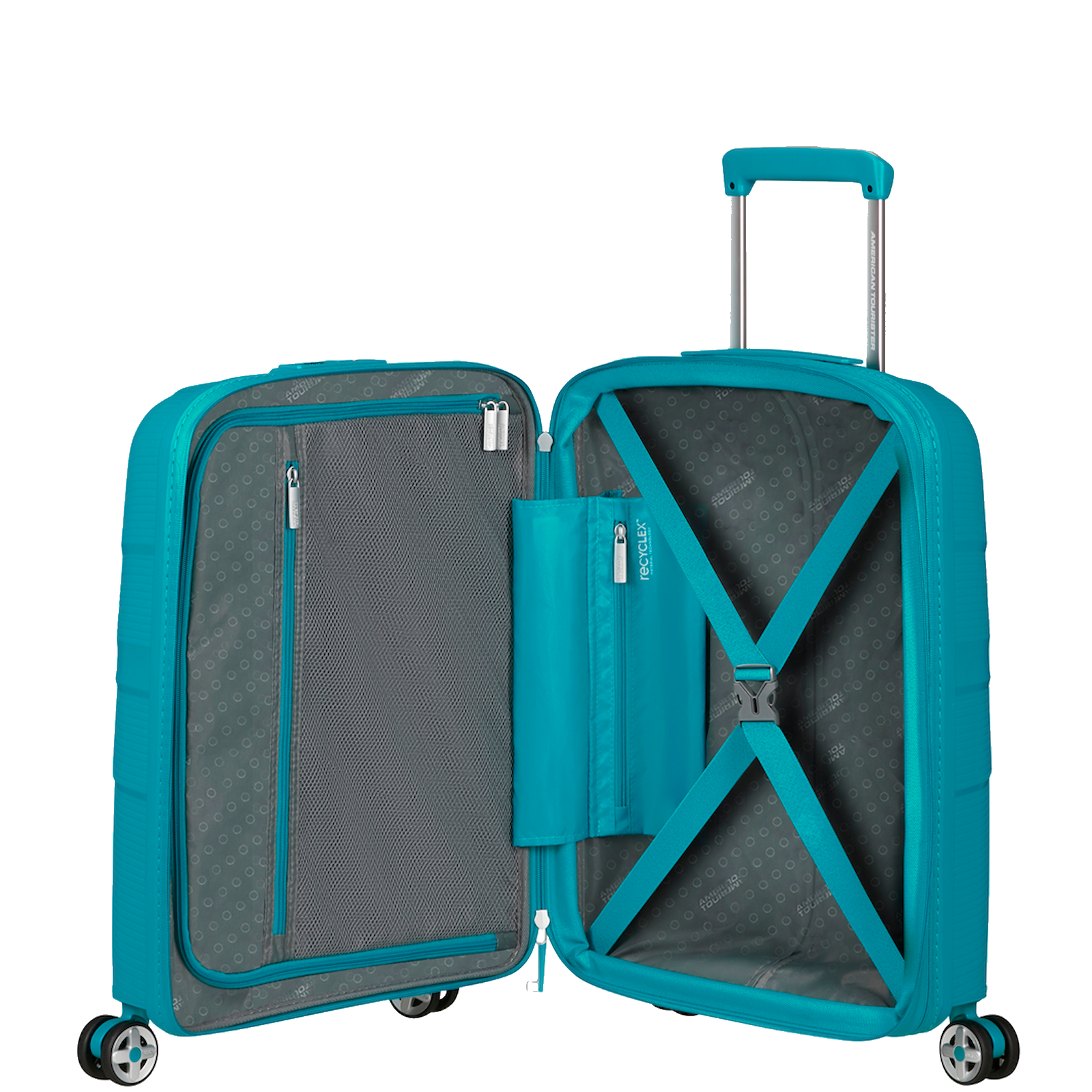 
American Tourister Starvibe 55cm Cabin Suitcase Verdigris