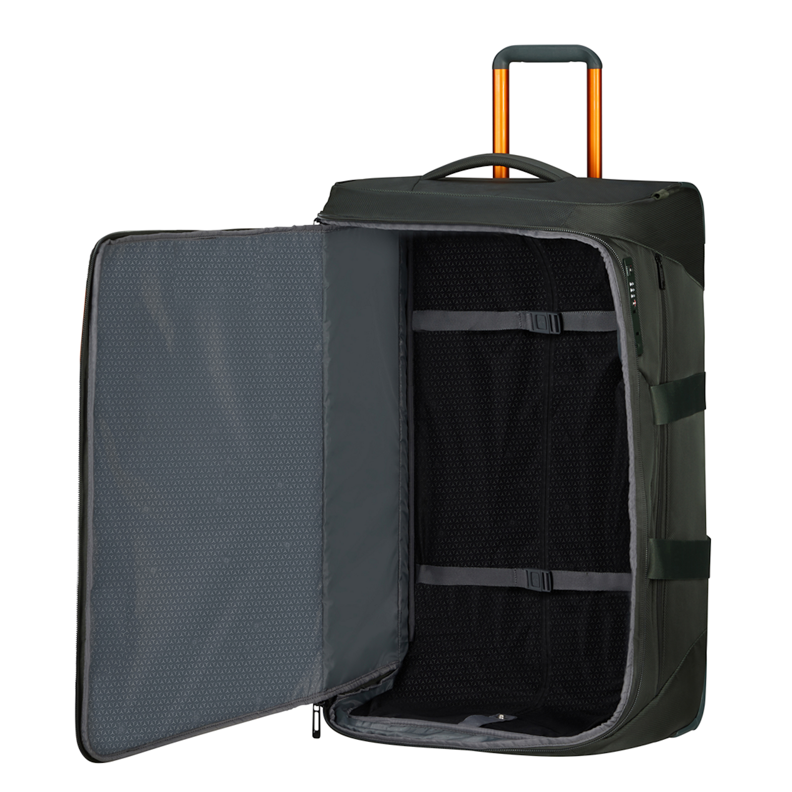 
Samsonite Respark 74cm 2 Wheel Duffle Forest Green/Orange