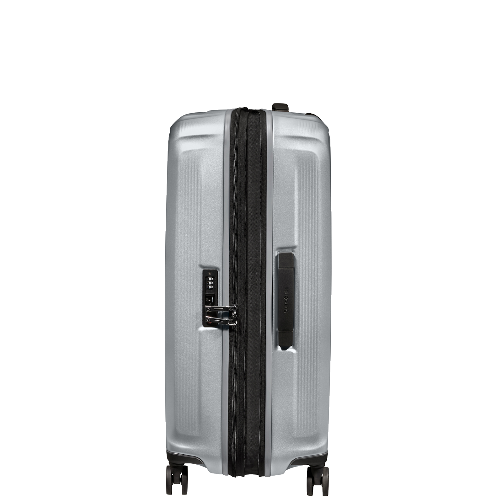 
Samsonite Nuon 69cm Expandable Medium Suitcase Matt Silver