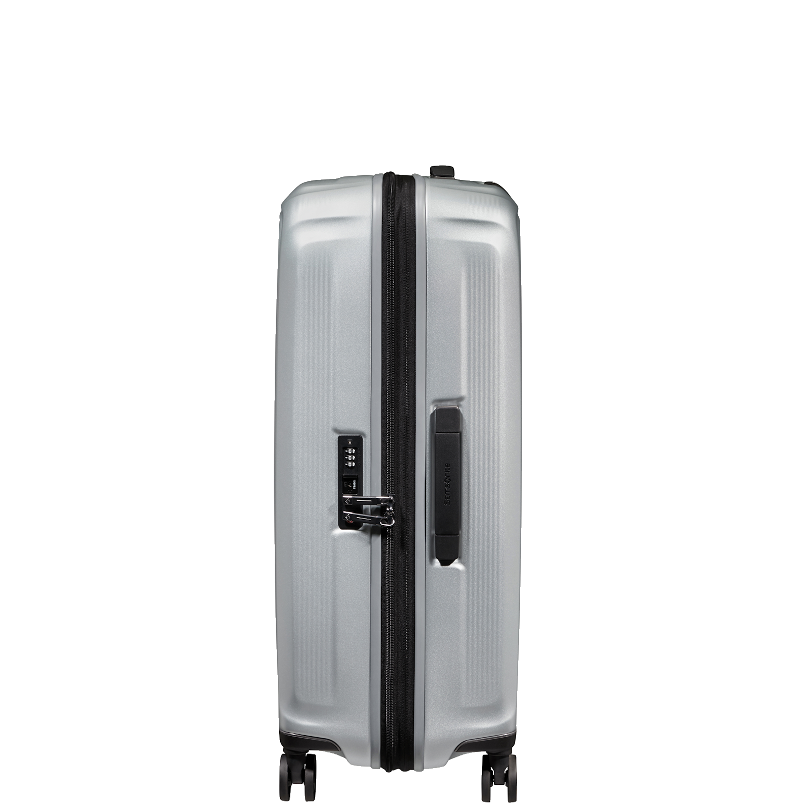 
Samsonite Nuon 69cm Expandable Medium Suitcase Matt Silver